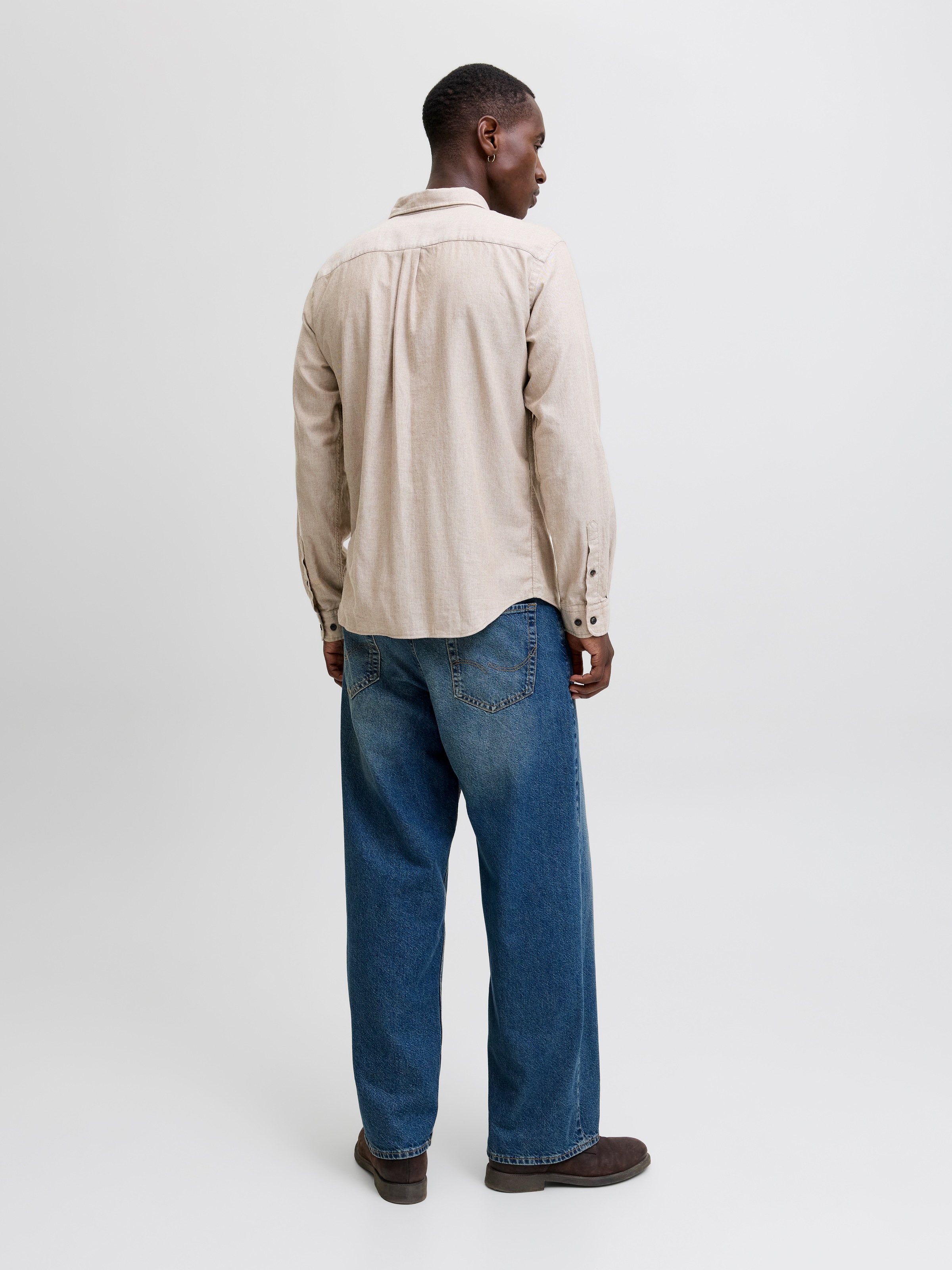 Jack & Jones Chemise à manches longues »JJECLASSIC MELANGE SHIRT L/S NOOS«