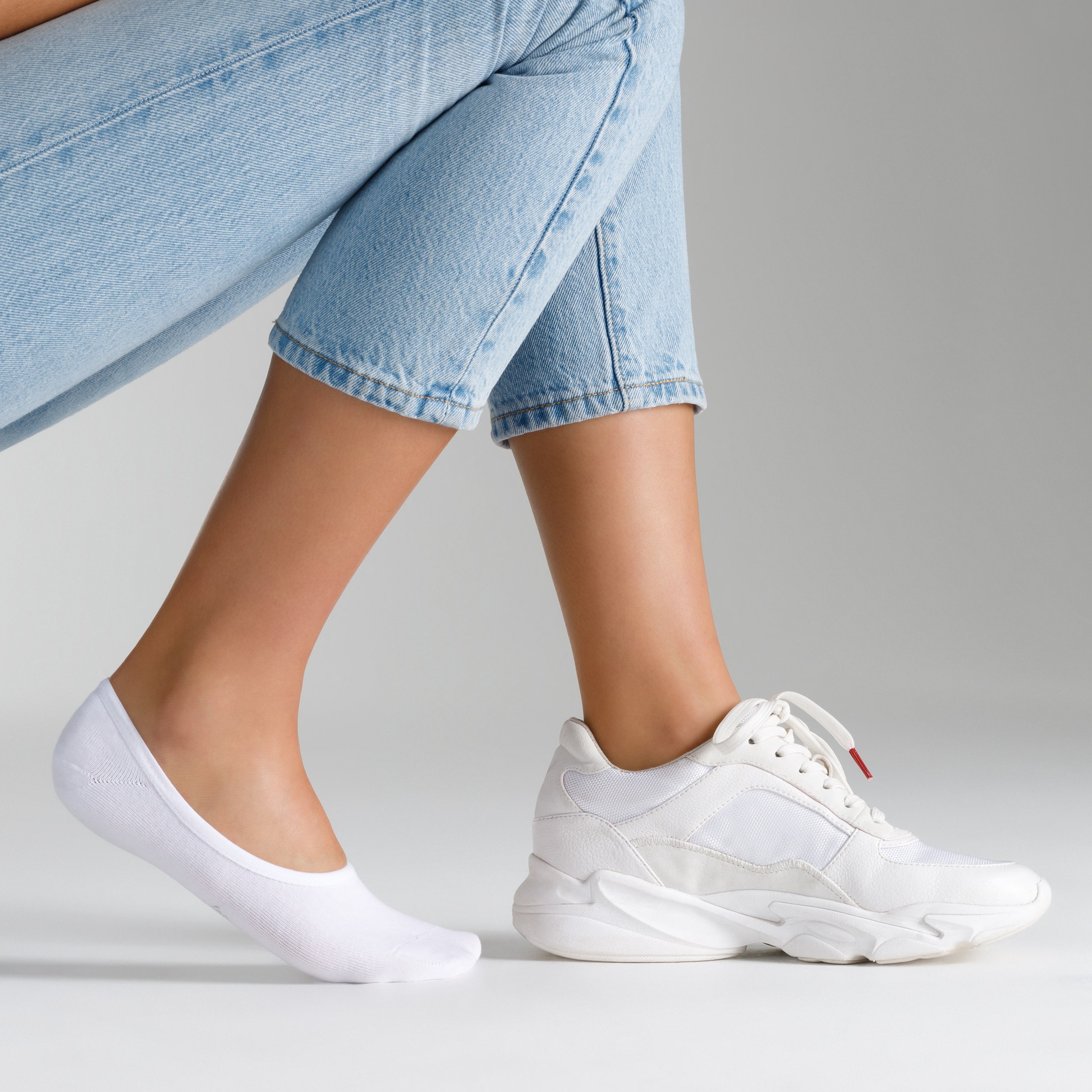 s.Oliver Füsslinge »essentials« 6 Paar tlg. mit rutschfester Silikonschicht