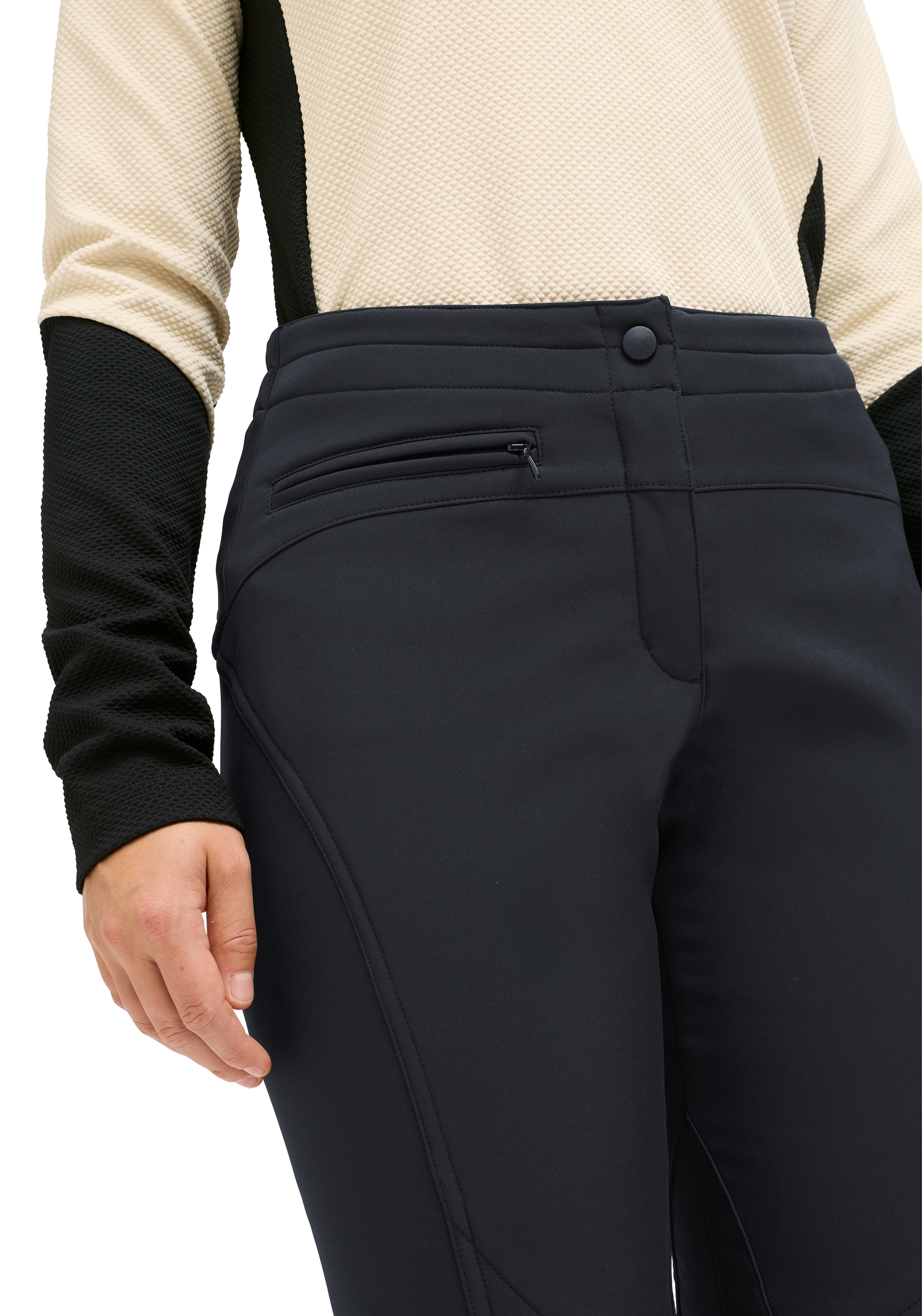 Maier Sports Pantalon de ski »Marie«  Pantalon de neige softshell femme, respirant et coupe-vent, coupe slim