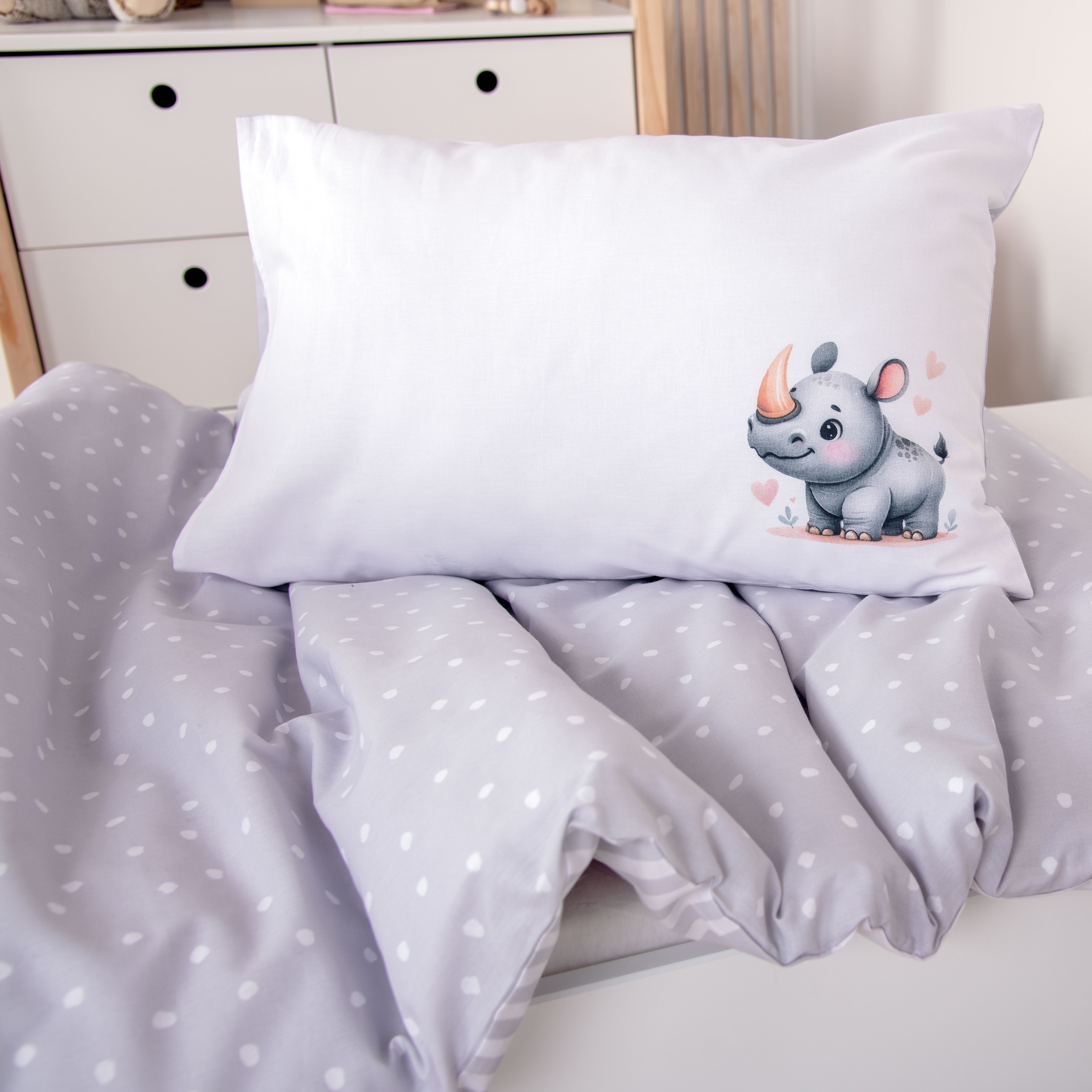 Baby Best Linge de lit pour bébé »babybest Adventure Buddies« 2 cuis