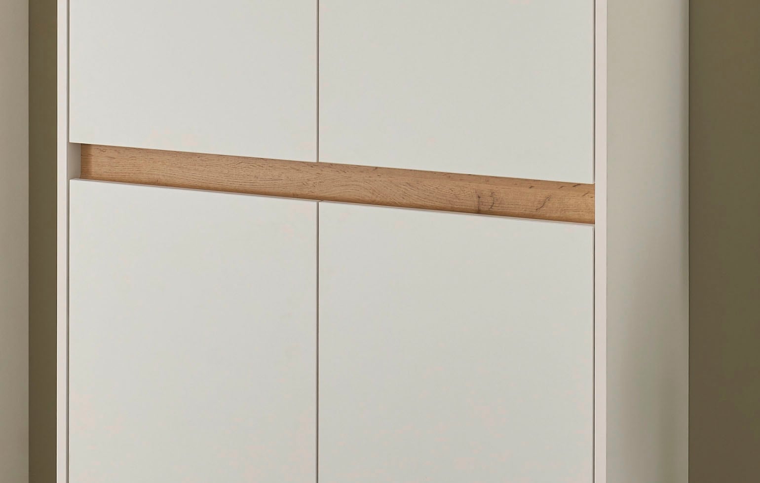 Home affaire Schuhschrank »City/Giron, modernes Schuhregal, Schrank für 32 Schuhe, Schuhkommode« acht Schuhfächer, viel Stauraum, 93 cm breit