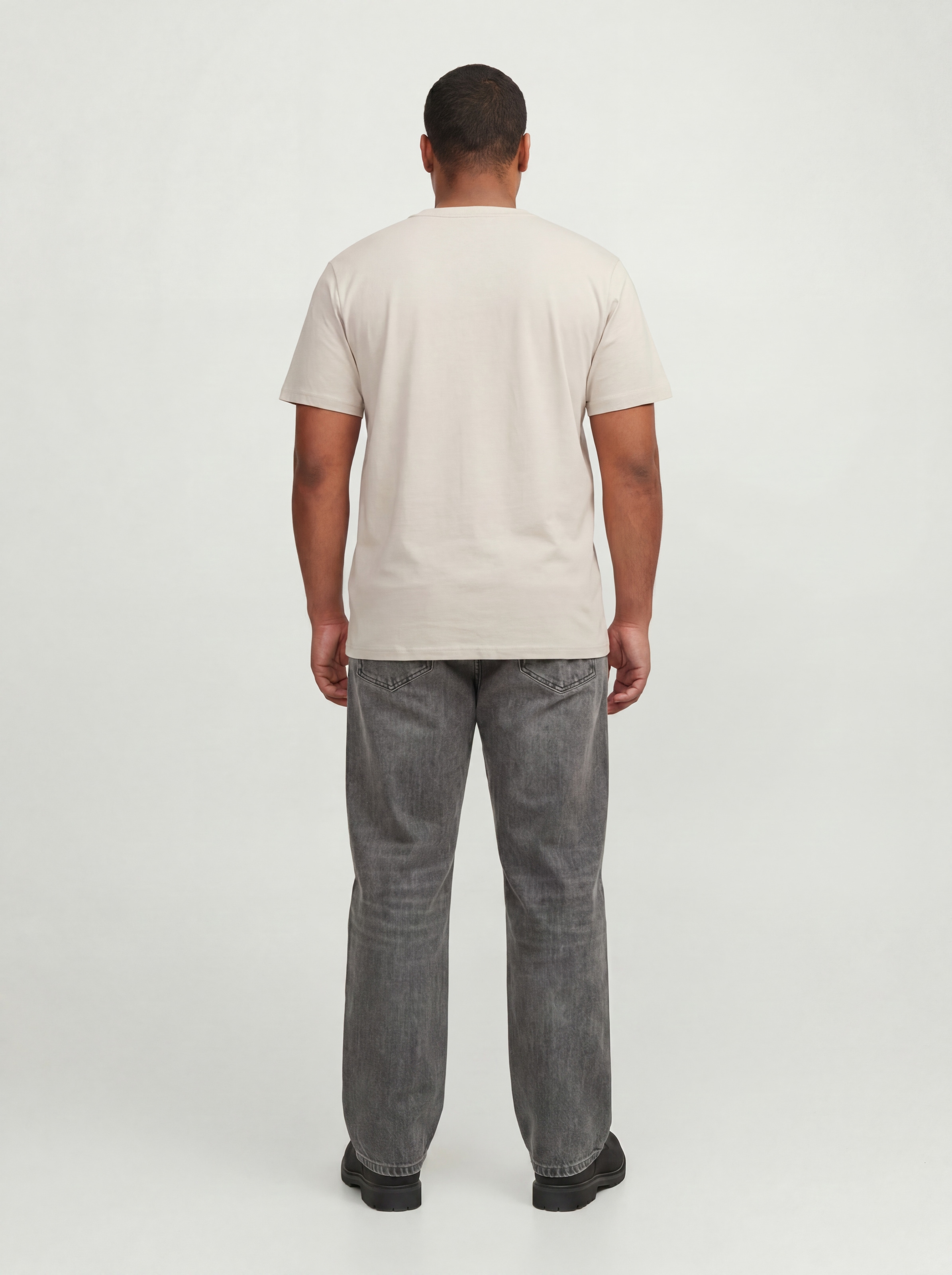 Jack & Jones PlusSize T-shirt »JJCLEVELAND TEE SS CREW NECK PLS« coton, coupe régulière