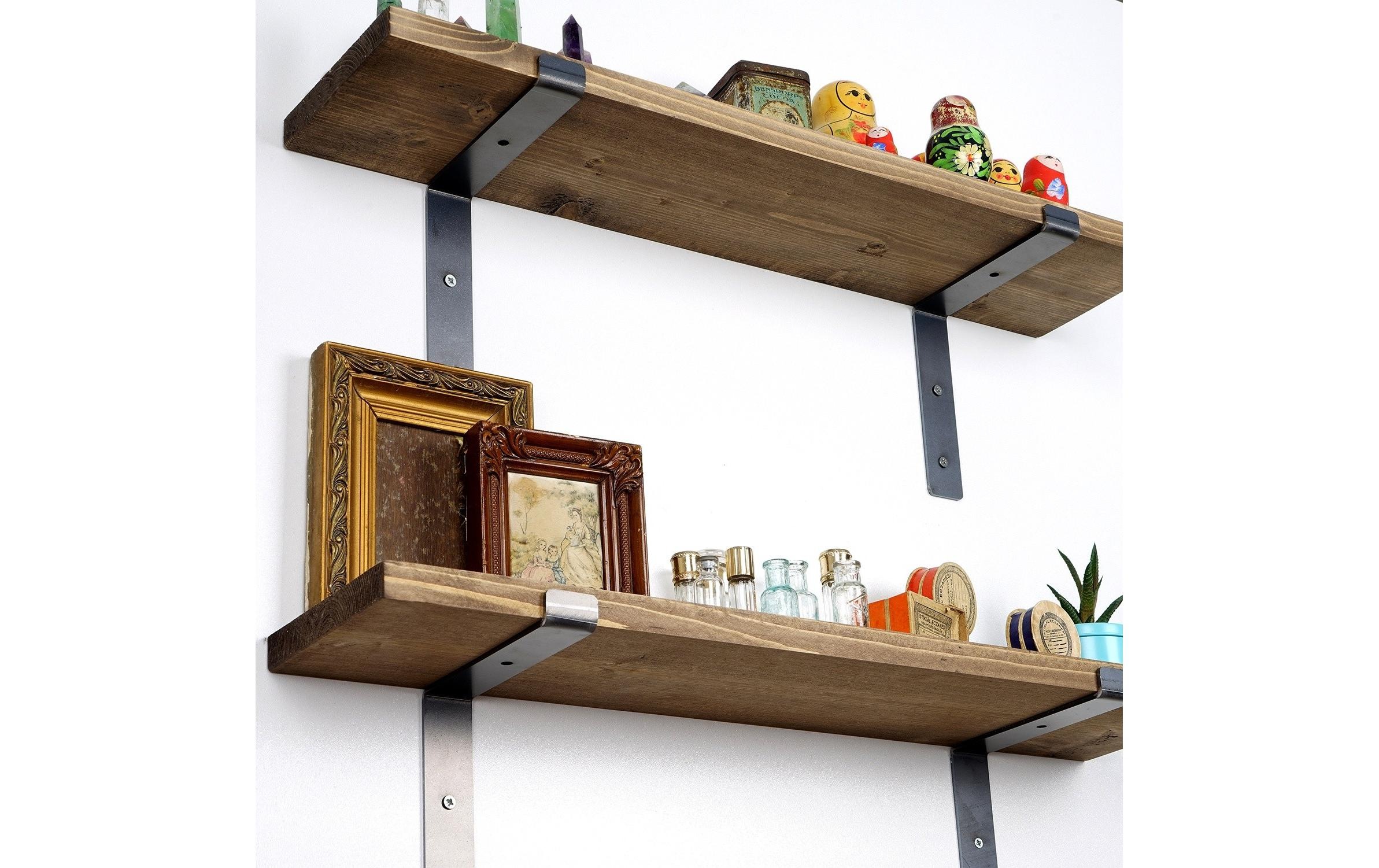 WOODY FASHION Wandregal »LAM006 2 Stück«