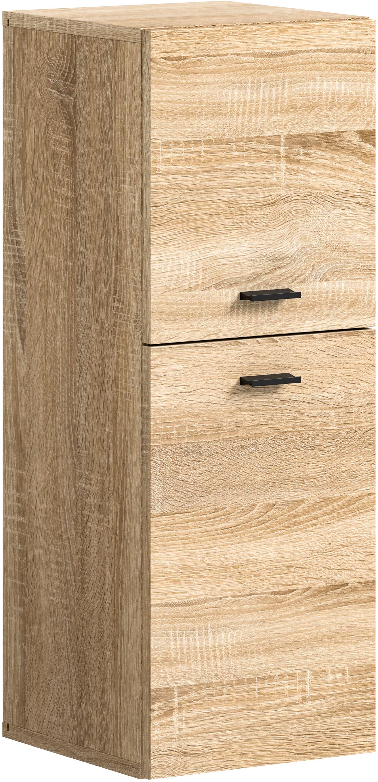 welltime Midischrank »Tampa, Höhe 80cm, hängend oder stehend montierbar« Badschrank, Bad-Möbel, Badezimmer