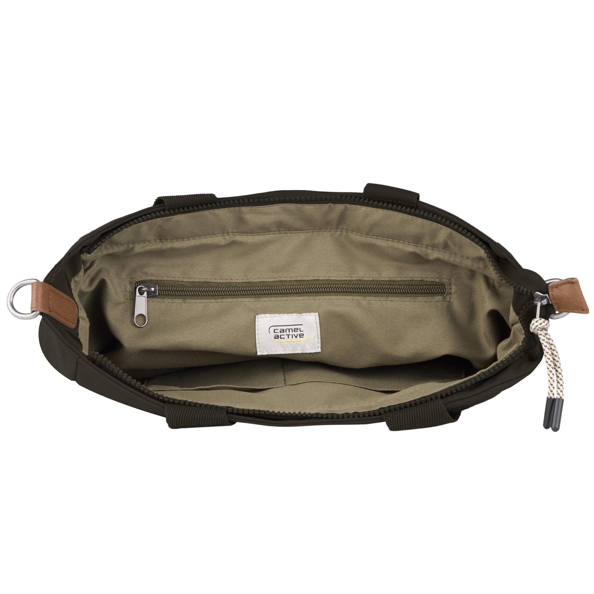 camel active Shopper »Aurum« aus recyceltem Polyester in Nylonstruktur, leicht & mit feinen Details