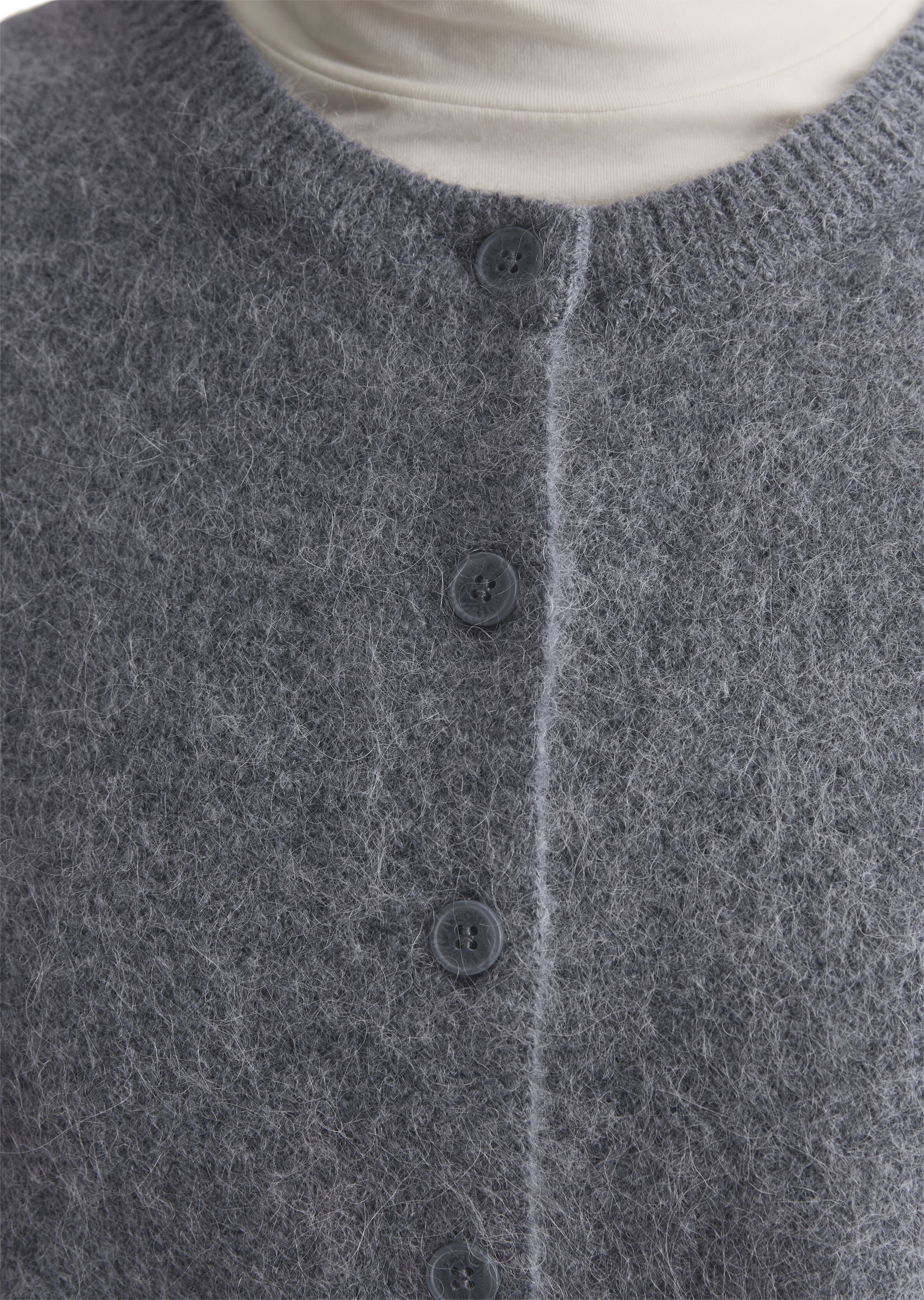 Marc O'Polo DENIM Strickweste »regular fit aus Alpakawolle-Wolle-Mix«