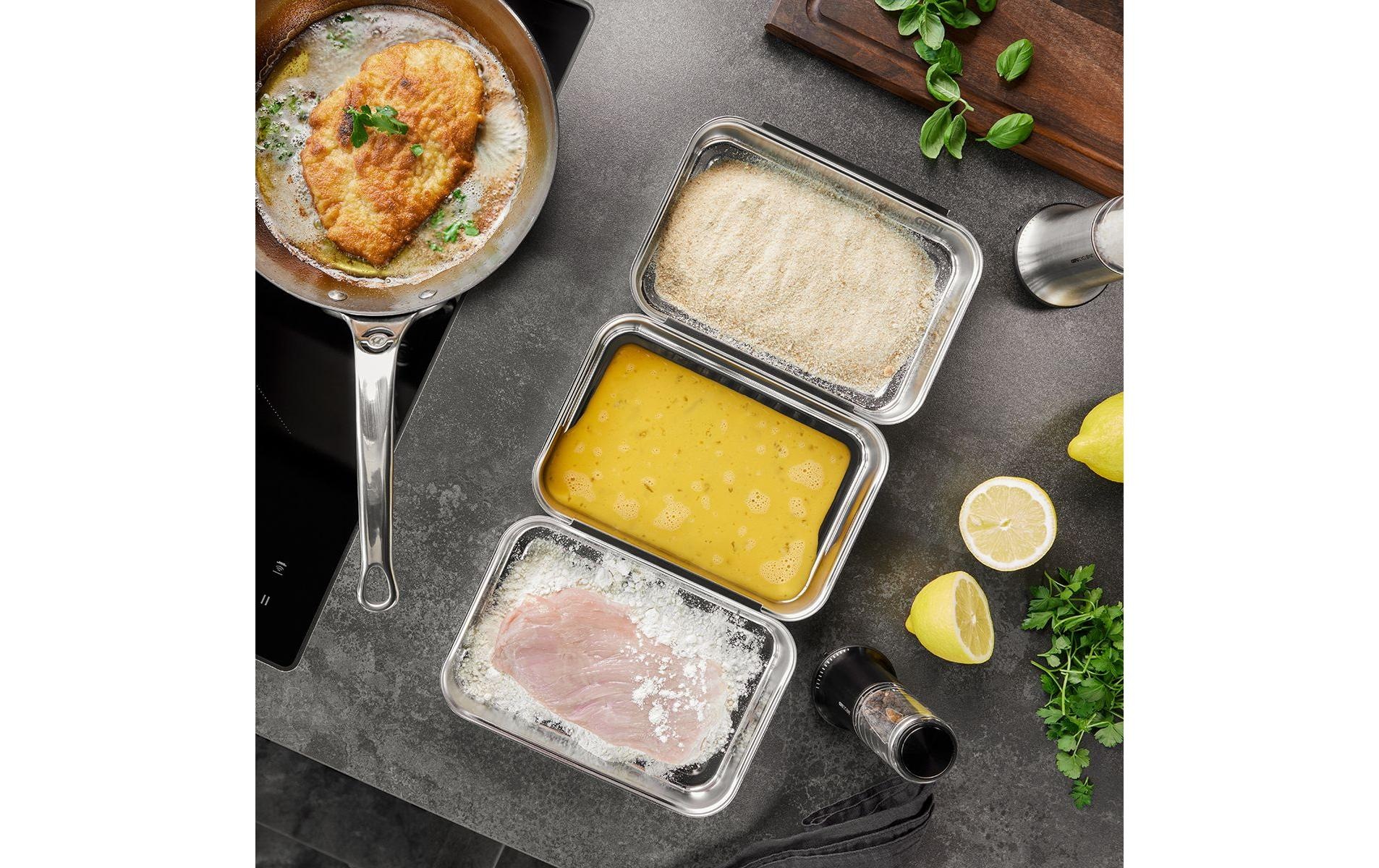 GEFU Schale »Pando 3-teilig« aus Edelstahl