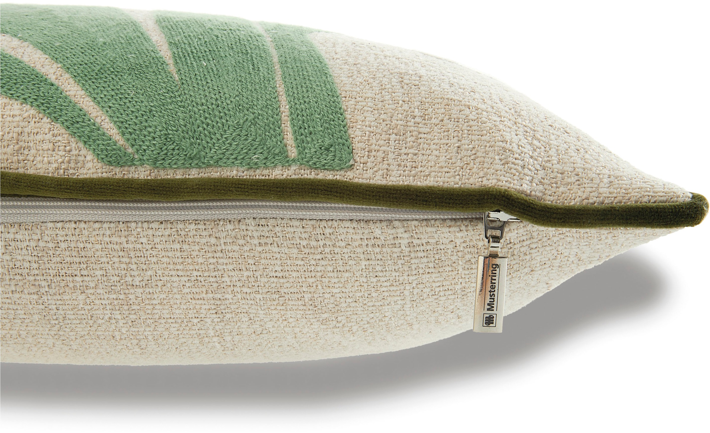 Musterring Dekokissen »Harmony« mit grossflächiger Stickerei