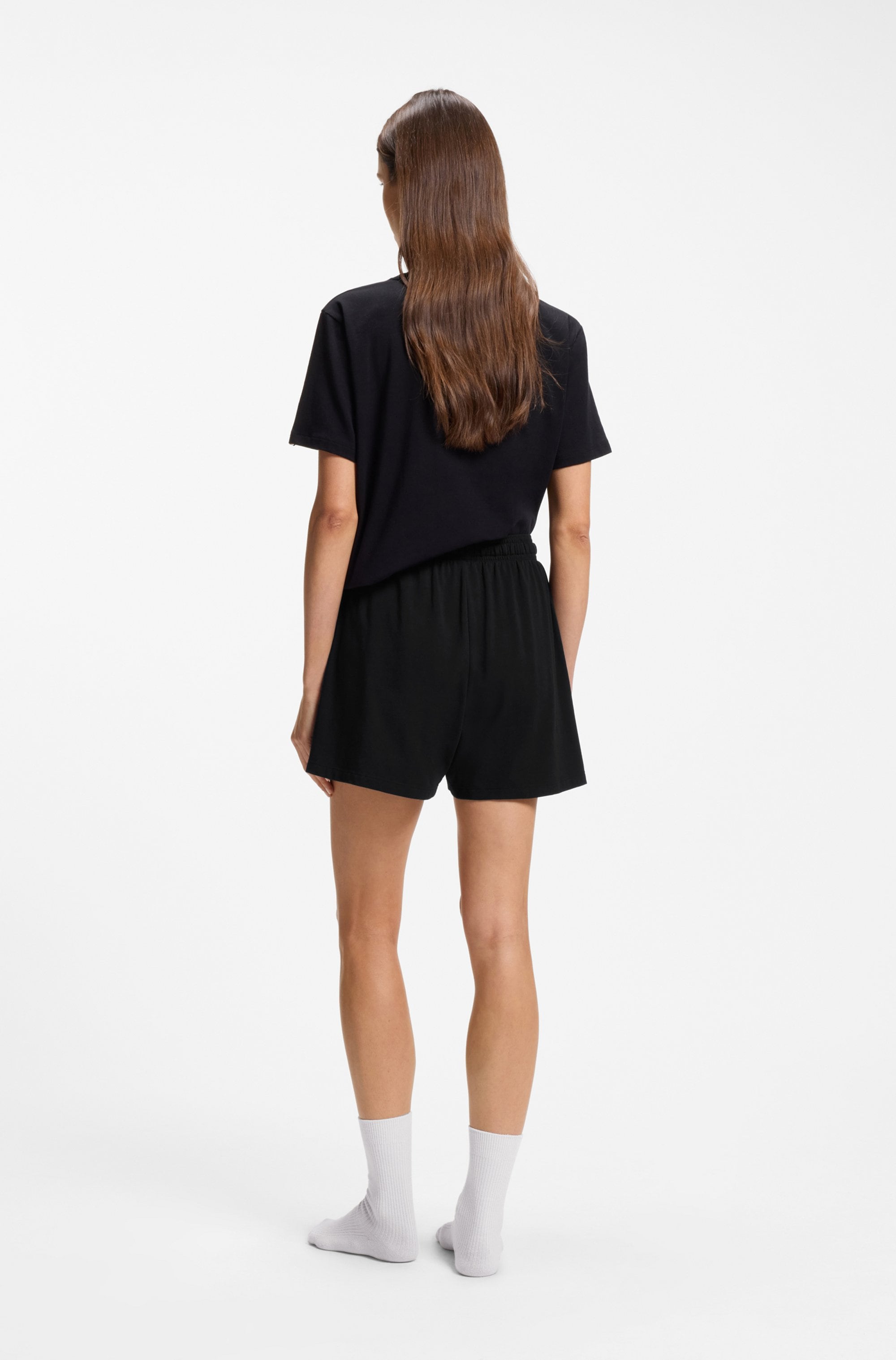 BOSS Pyjamahose »CI_Shorts CW«  mit BOSS Logoschriftzug