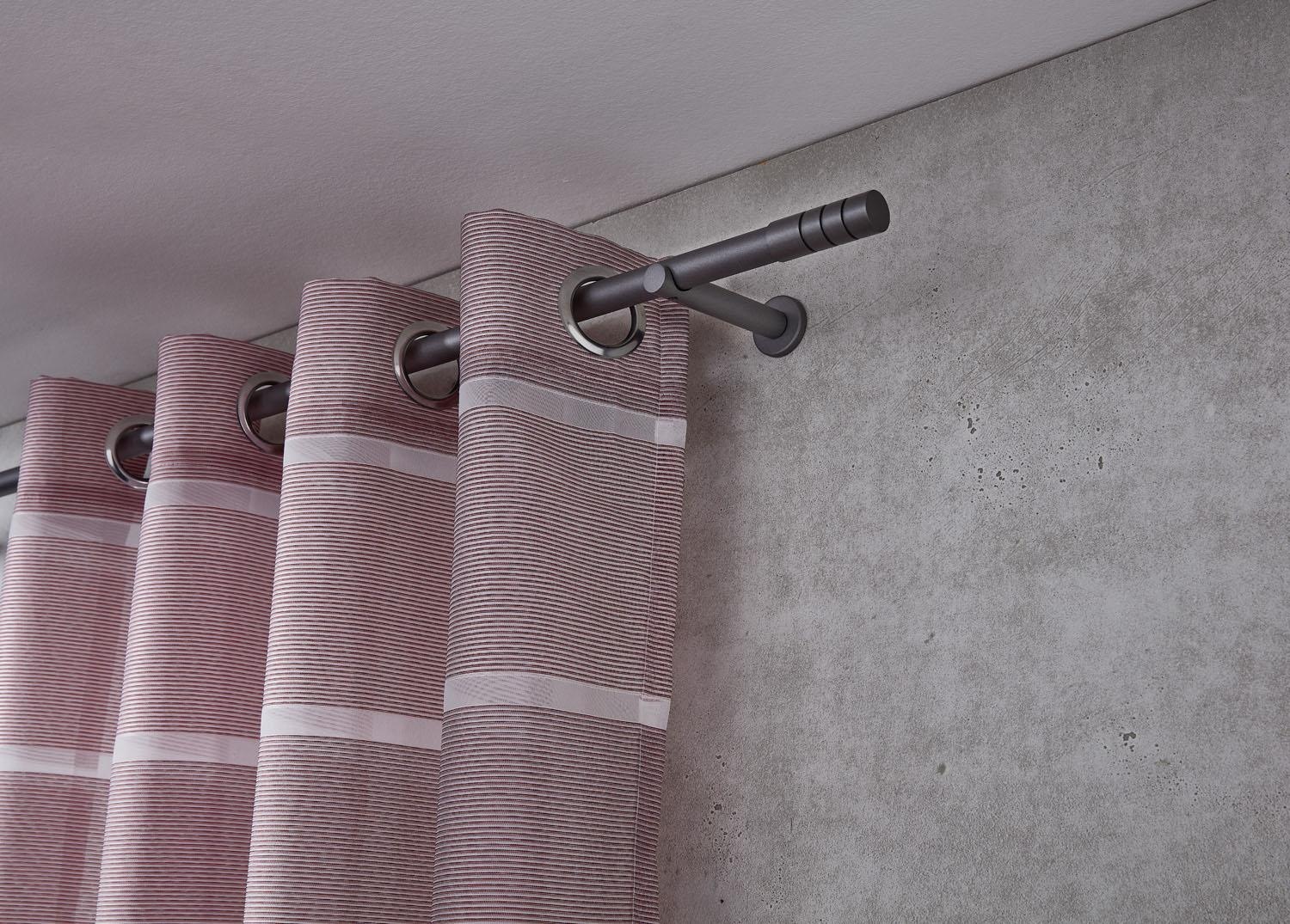 Good Life Tringle à rideaux »Ranura« Ø 20 mm 1 läufig-läufig Fixmass