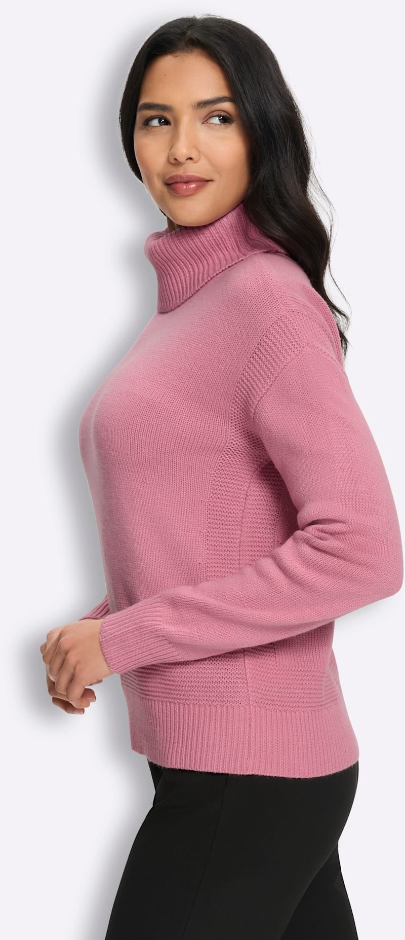 Classic Basics Pull à col roulé »Rollkragen-Pullover«