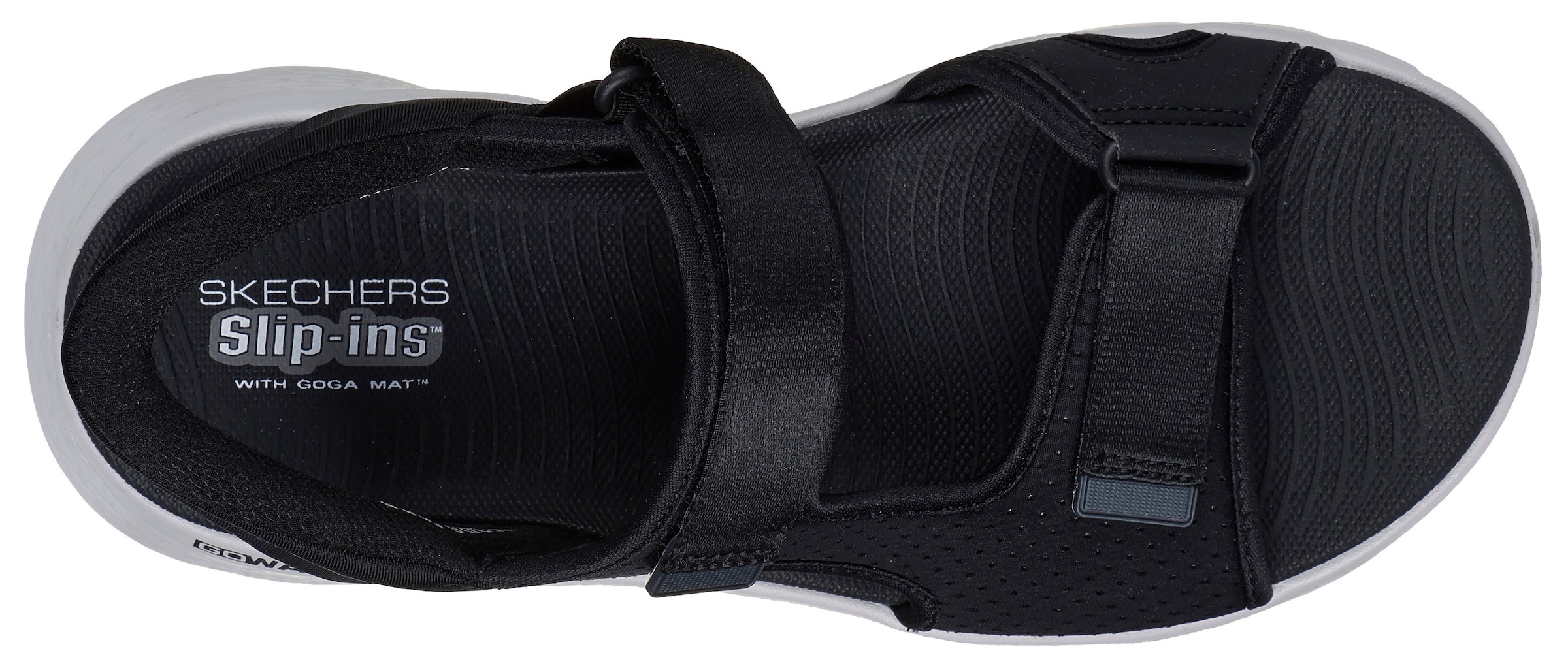 Skechers Sandale »GO WALK FLEX SANDAL-EASY ENTRY«  Sommerschuh, Sandalette, Slip-In mit atmungsaktiver Goga Mat Sohle
