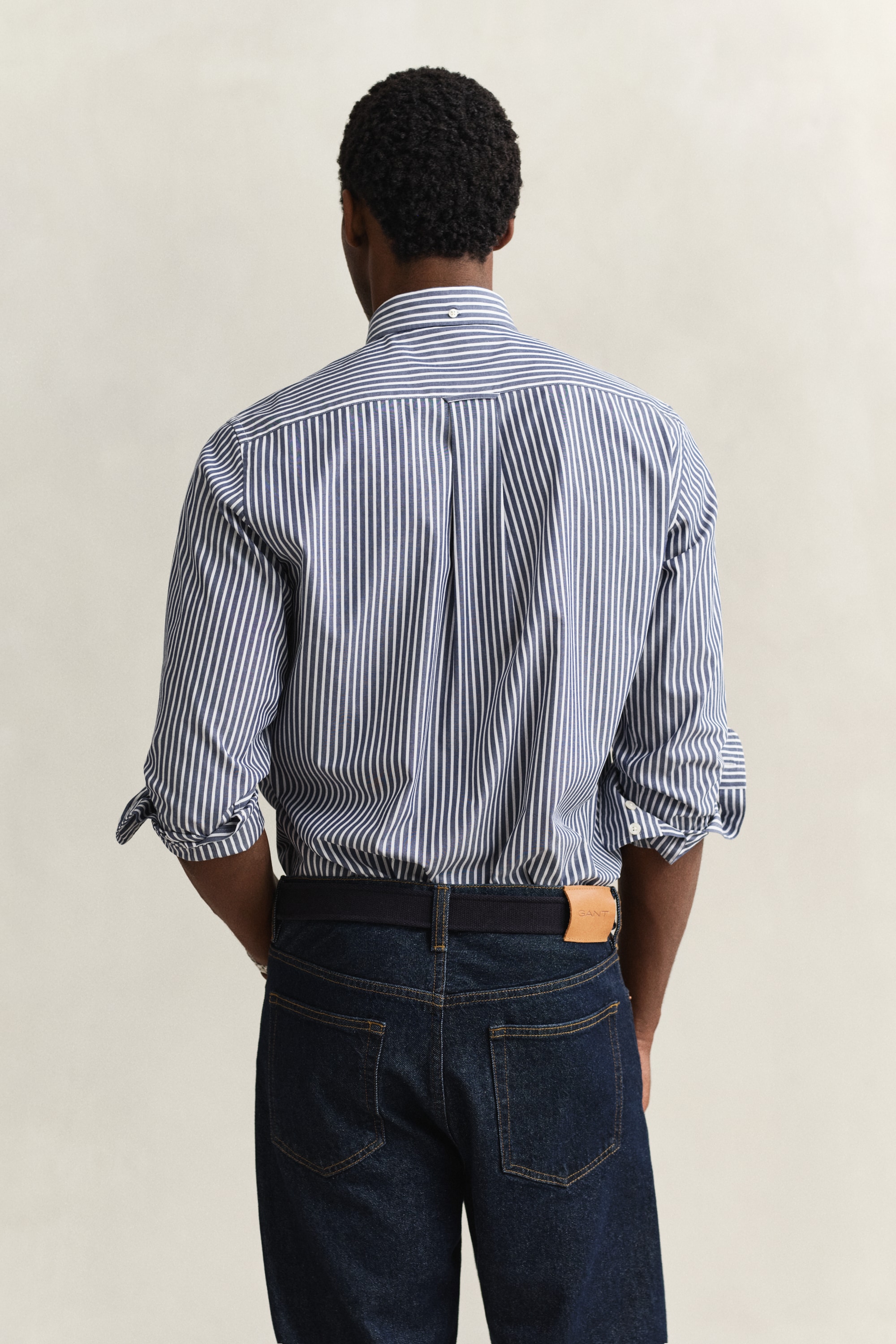 Gant Chemise à manches longues »REG POPLIN STRIPE SHIRT«