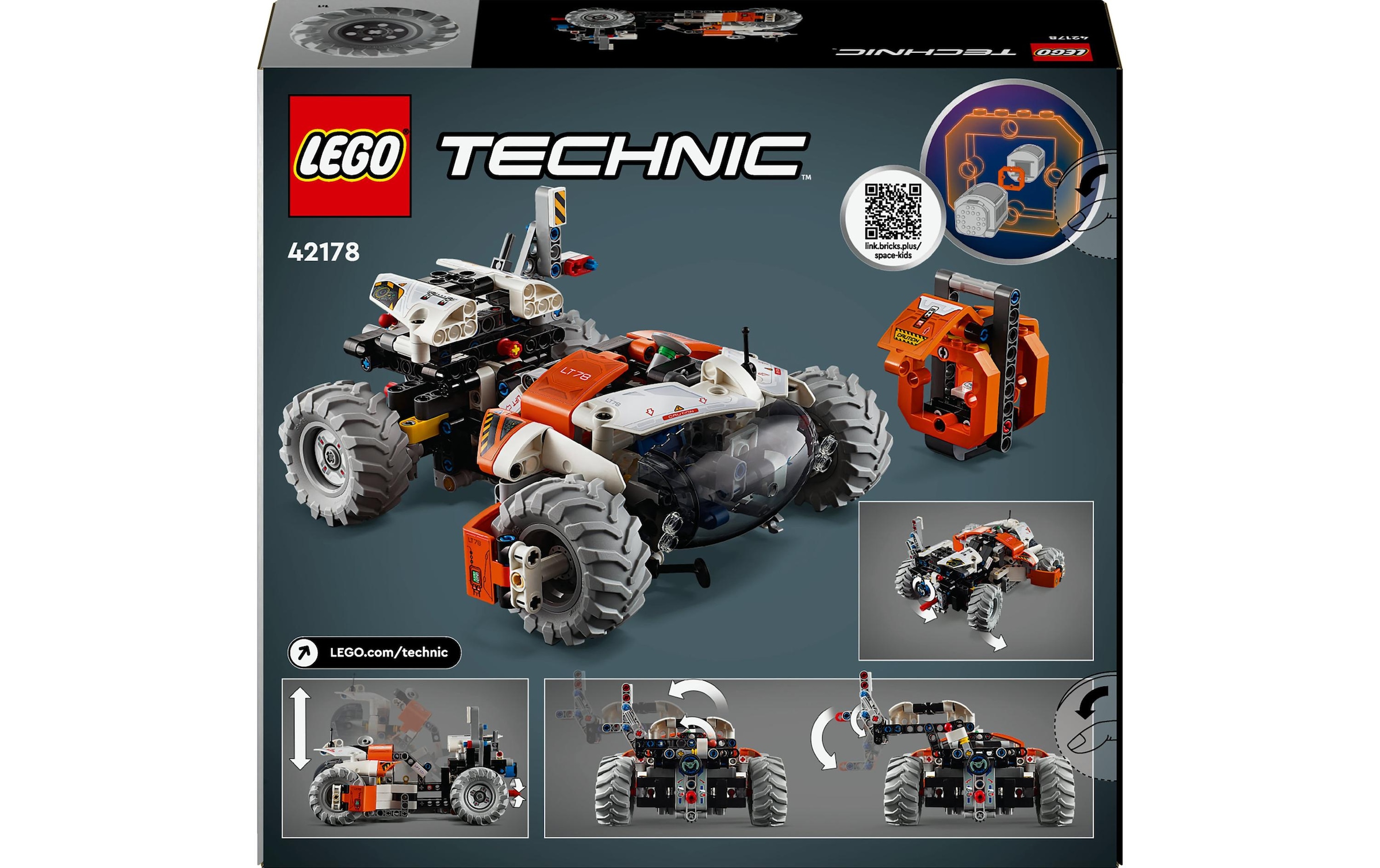 LEGO® Spielbausteine »Technic Weltraum Transportfahrzeug LT78 42178«