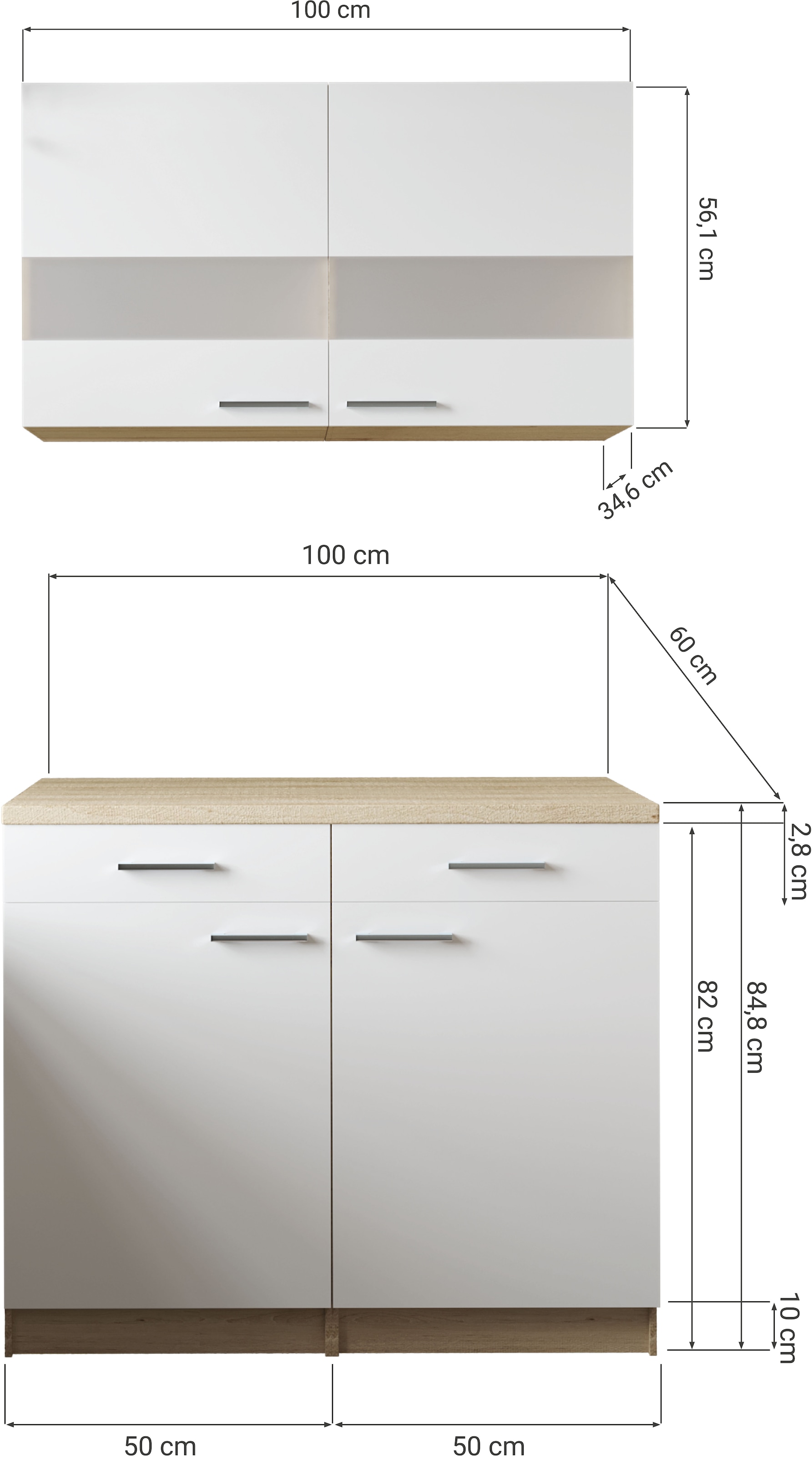 RESPEKTA Mehrzweckschrank-Set »Merle«
