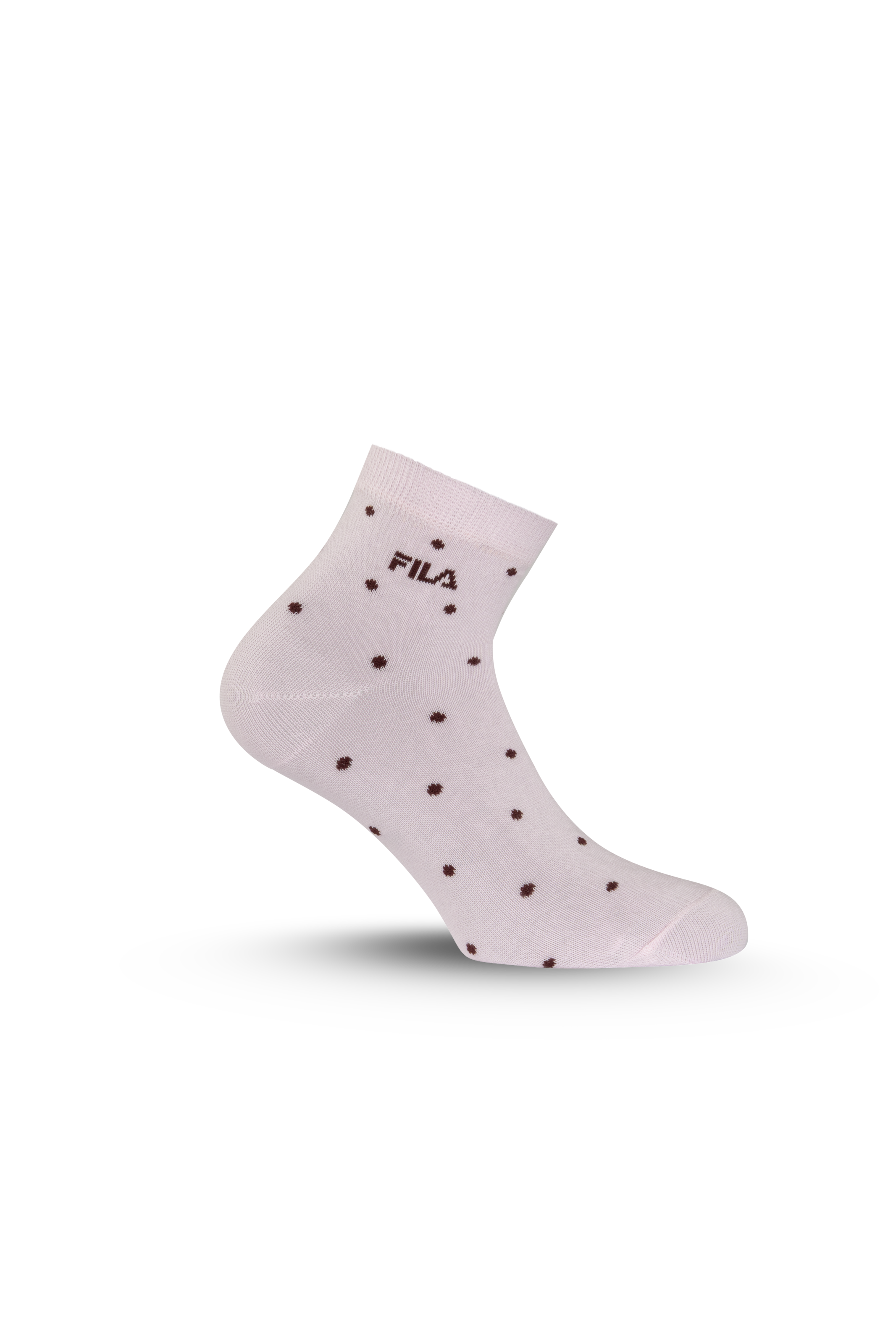 Fila Chaussettes courtes 3 Paar,  mit schmalem Rippenbündchen, gepunktet, Cotton-Mix