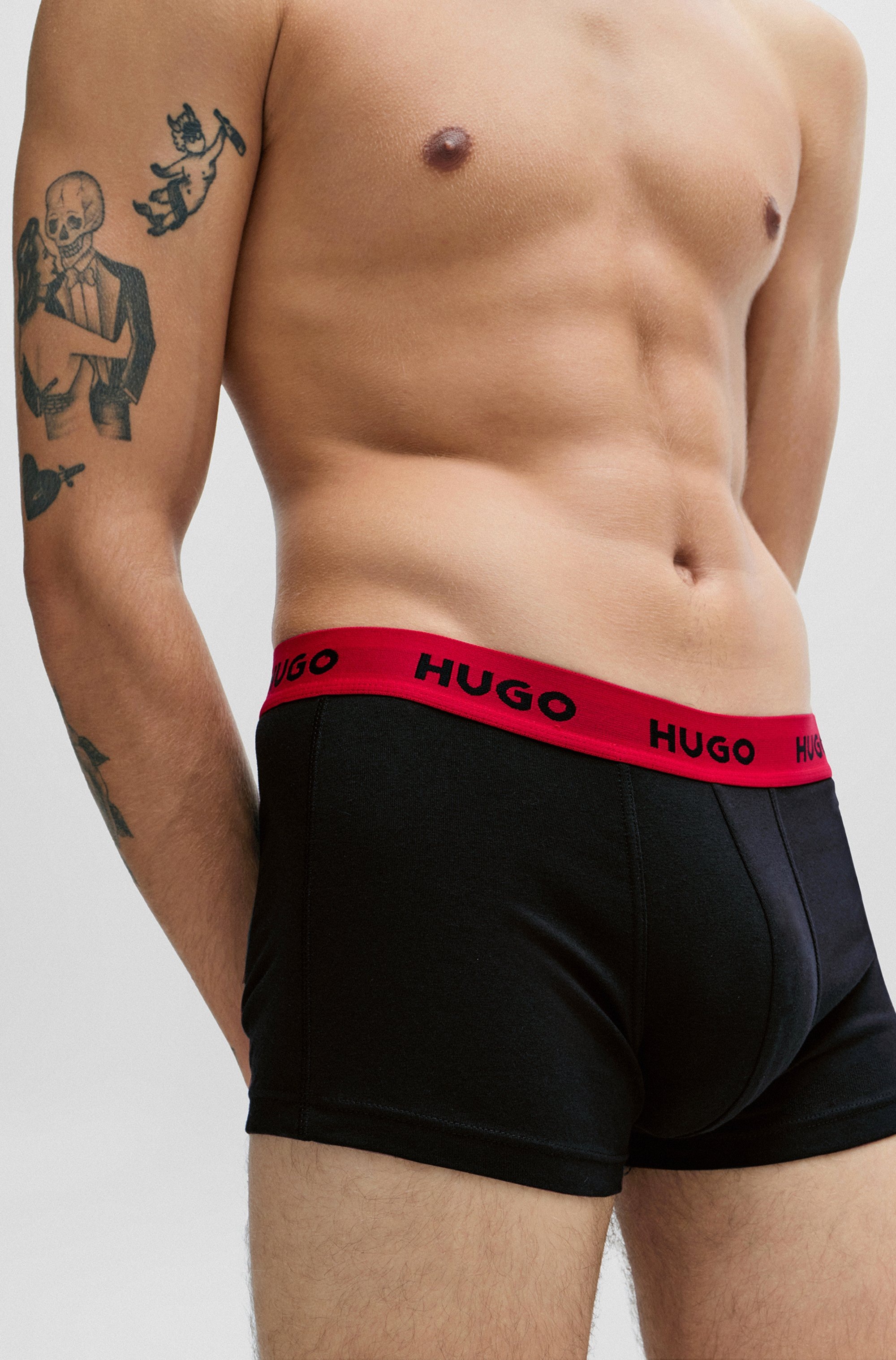 HUGO Underwear Trunk »TRUNK TRIPLET PACK« Packung, 3er Pack, 
