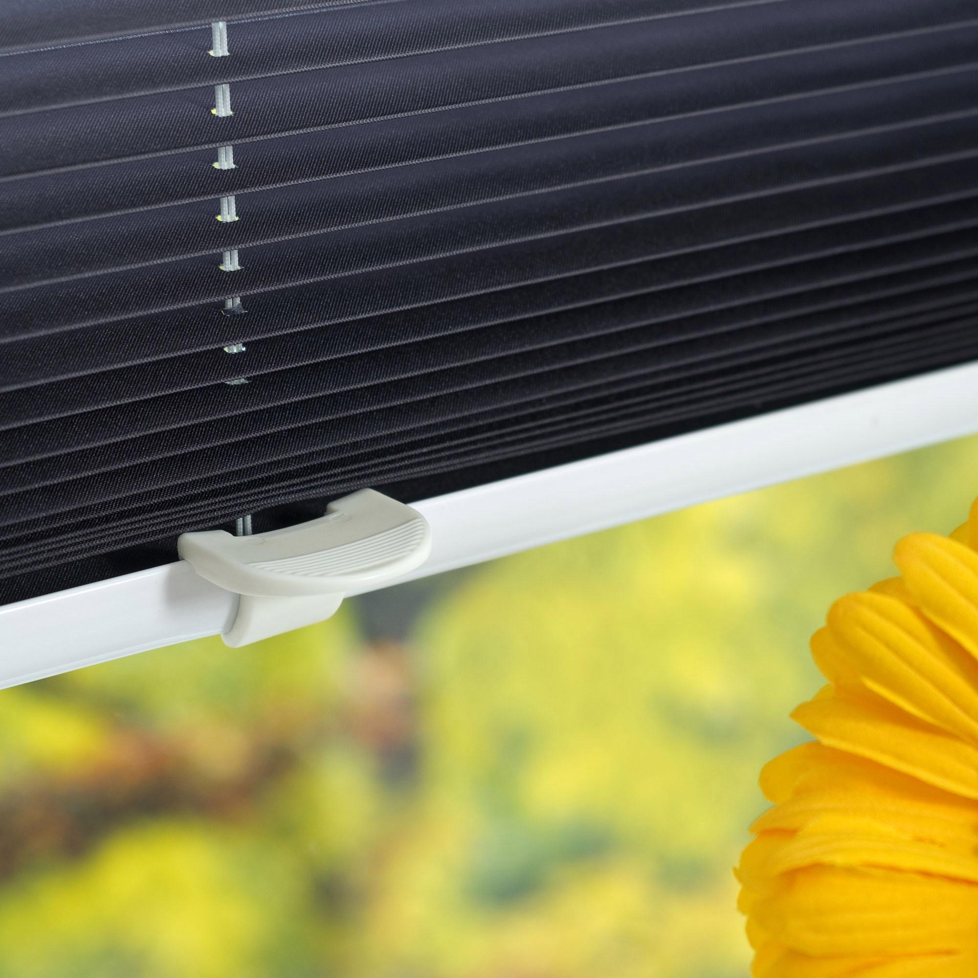 Liedeco Plissé »Farbverlauf« Lichtschutz ohne Bohren verspannt