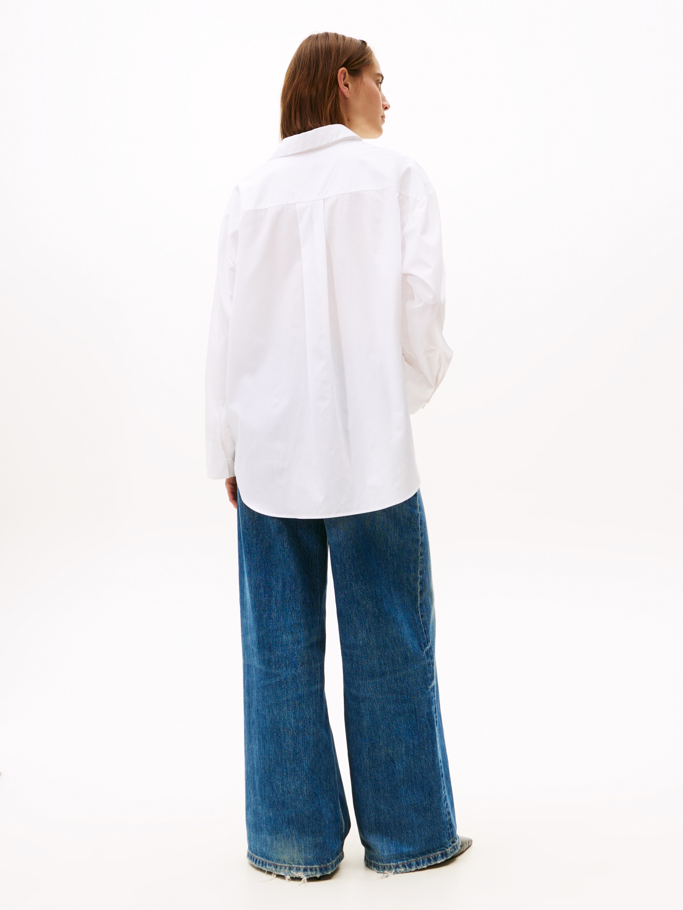 Tommy Hilfiger Blouse chemise »NEW POPLIN EASY SHIRT«