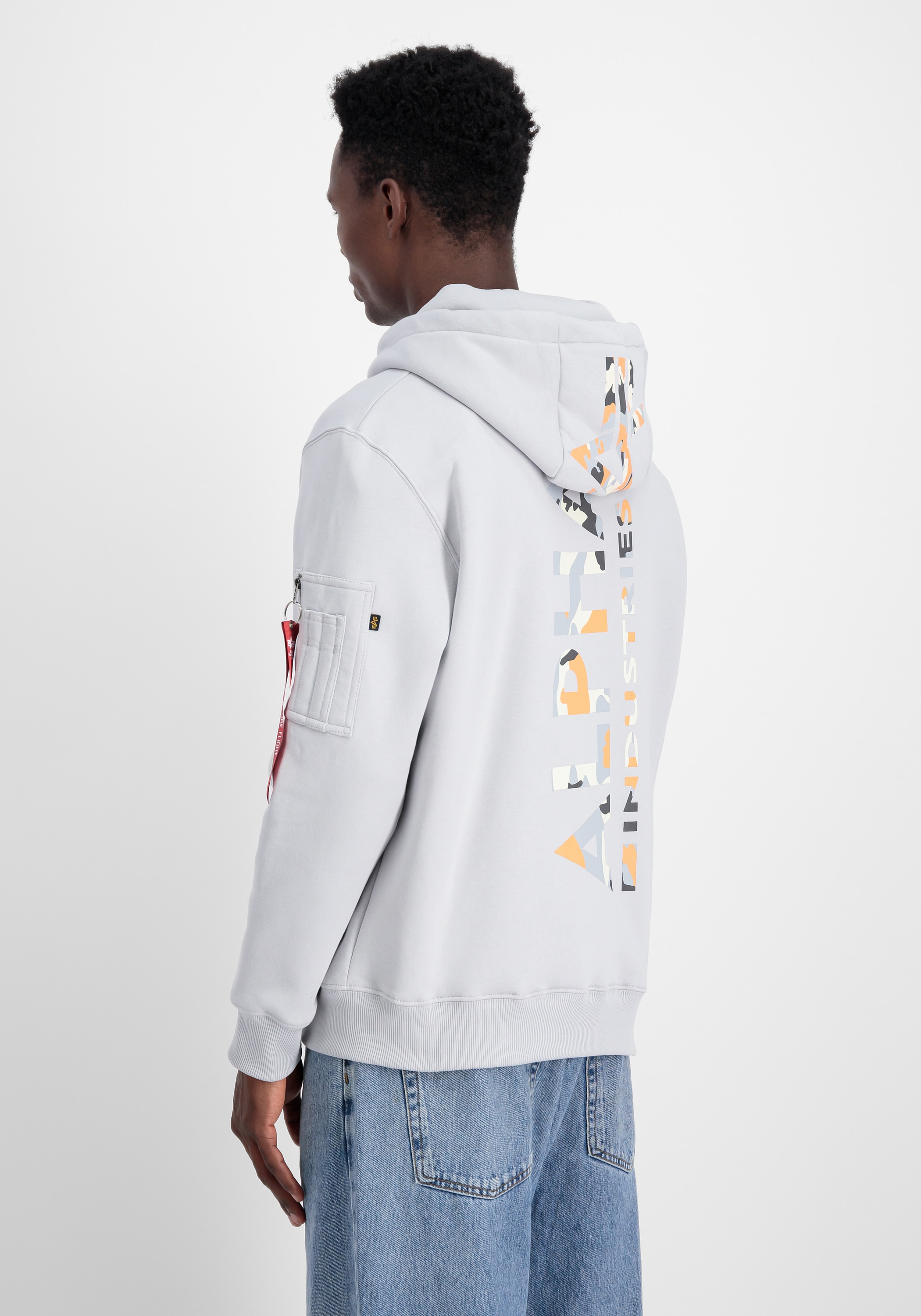 Alpha Industries Hoodie »Backprint Hoodie Camo Print«

