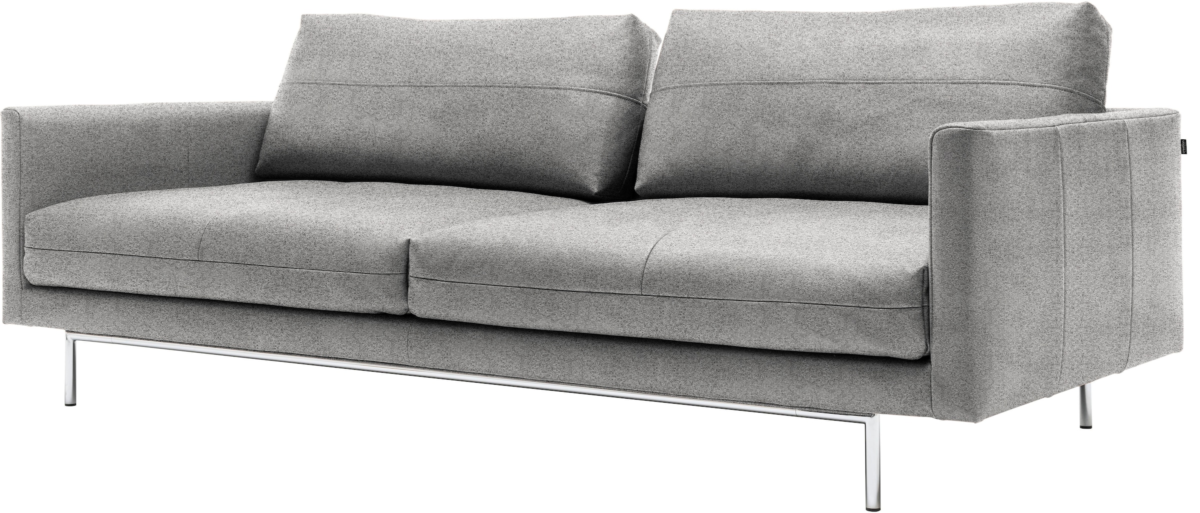 Creation BY ROLF BENZ 3-places »CR.414, Designsofa, edles Sofa, Loungesofa, Ledersofa, klares Design« en cuir ou chenille, confort d'assise de première qualité, rembourrage décontracté