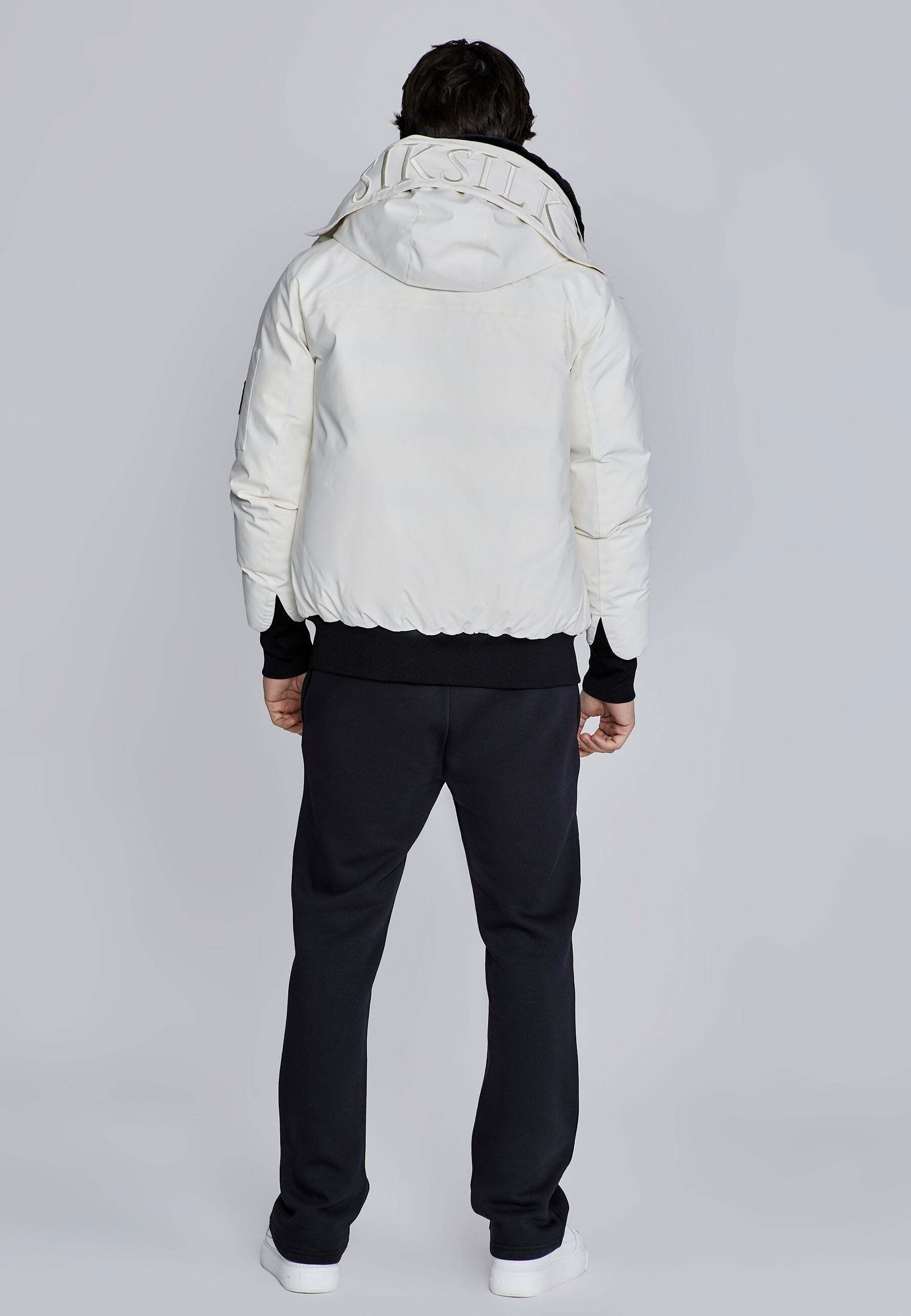 Siksilk Winterjacke »Siksilk Winterjacke Hooded Bomber Jacket«