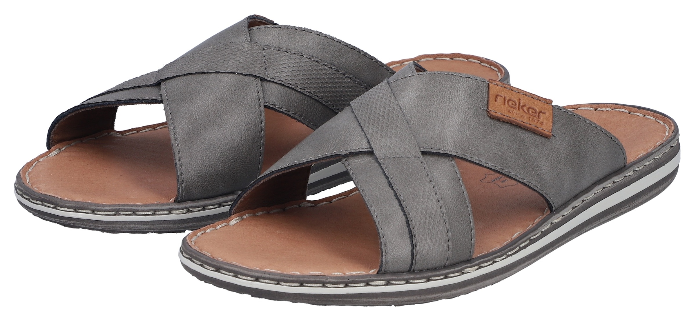 Rieker Pantolette  chaussure d'été, chaussure de plage, mule, chausson avec label