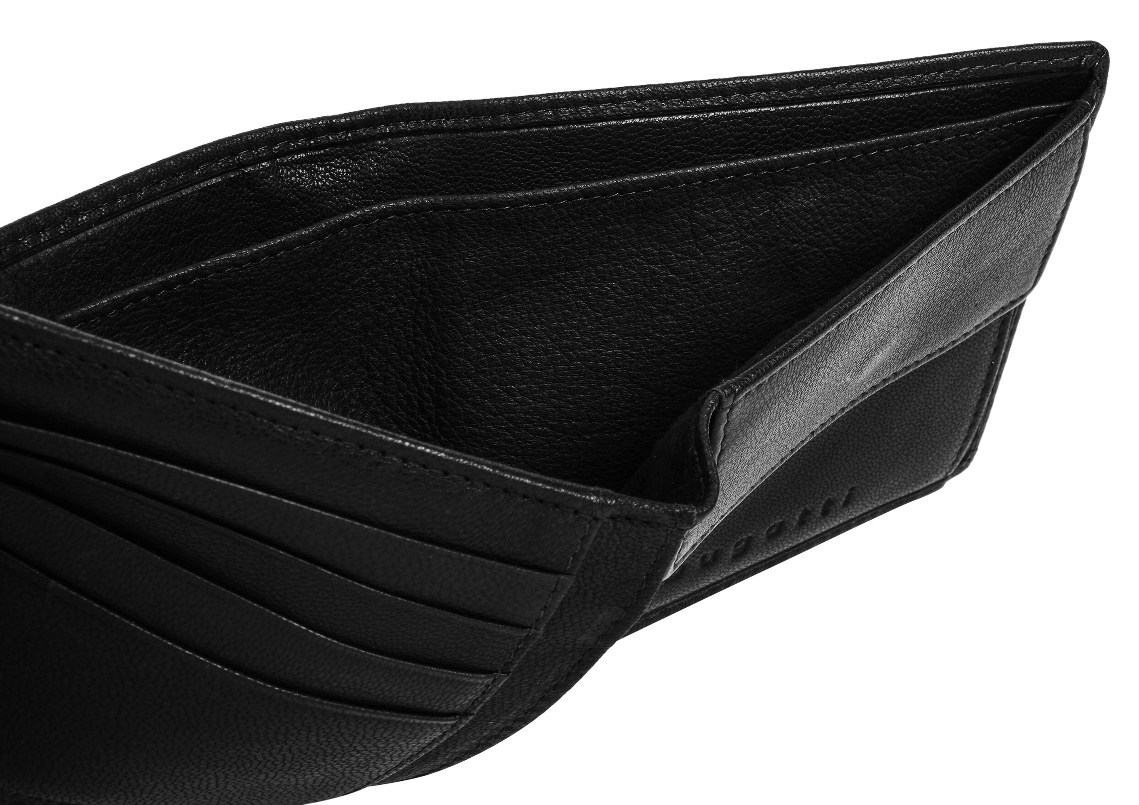 bugatti Geldbörse »BUGATTI Herren BLACK MAGIC echt Leder« echt Leder