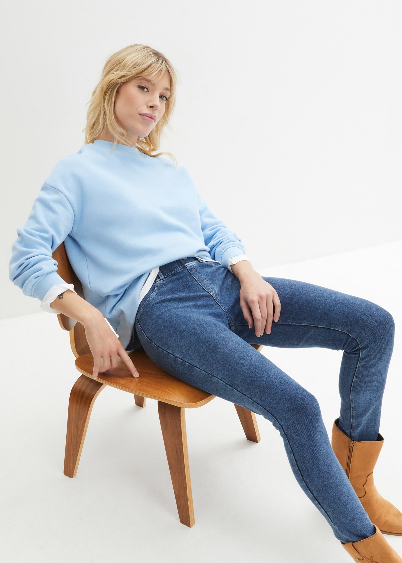 bonprix Leggings »Leggings in Jeansoptik«  Leggings in Jeansoptik