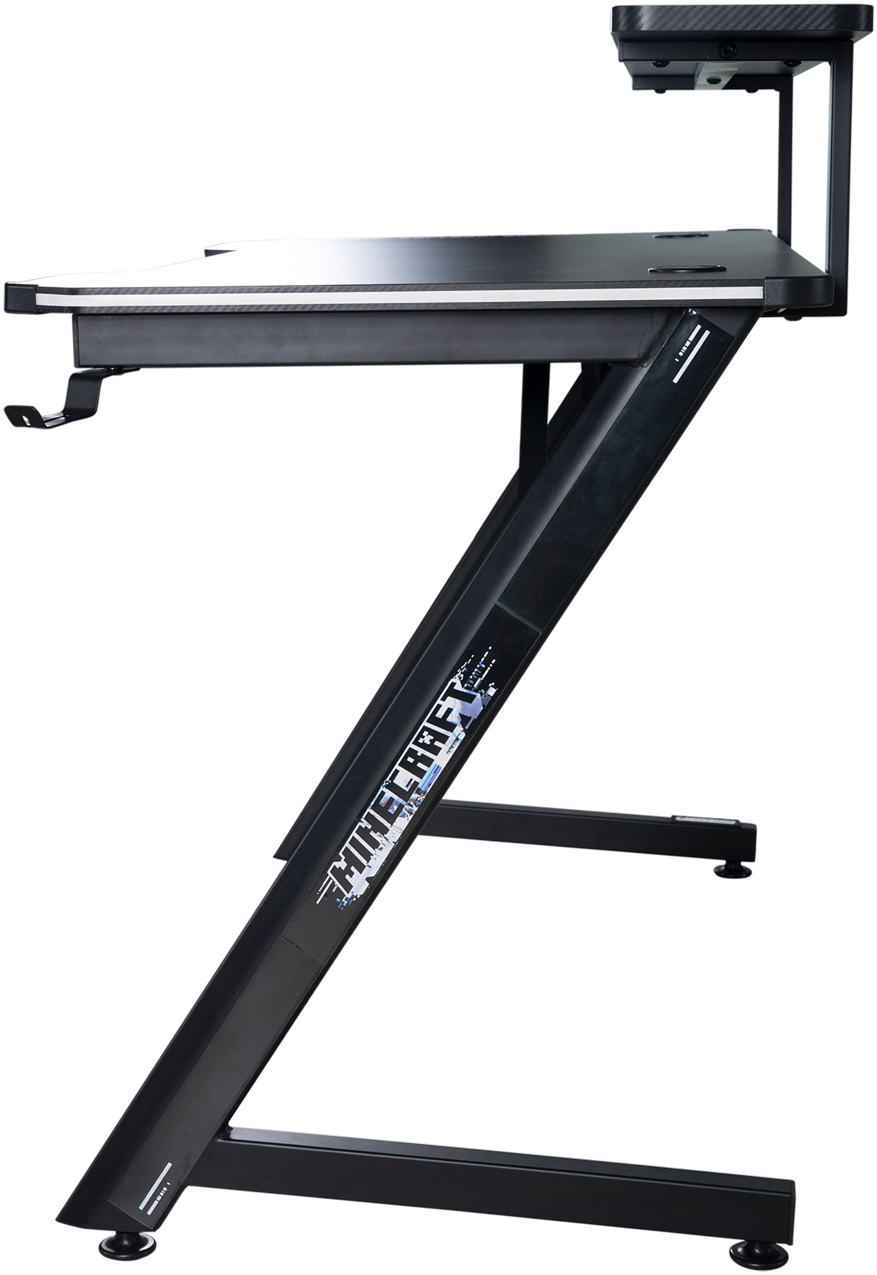 Phoenix Table de gaming incl. éclairage LED RGB