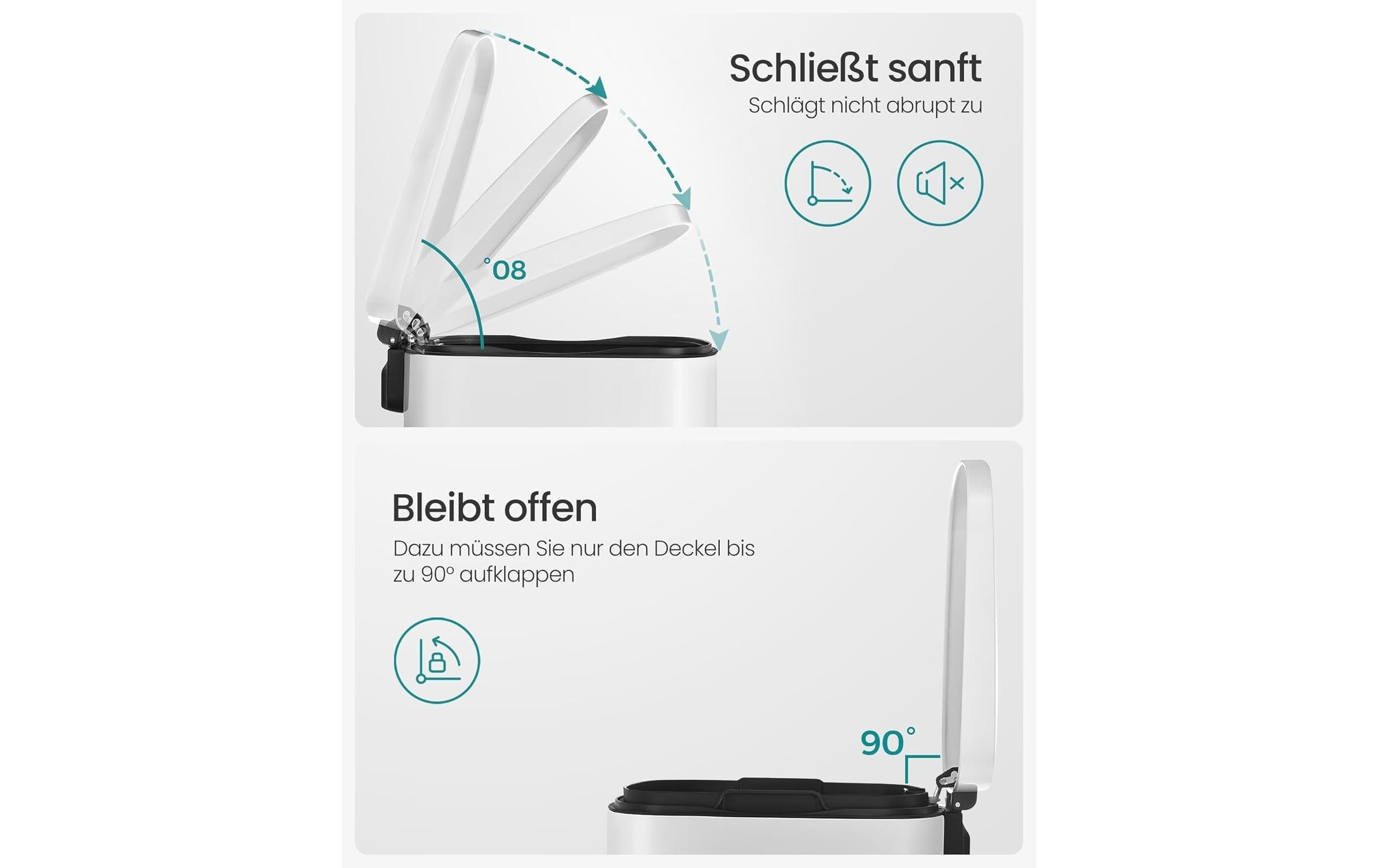 SONGMICS Mülleimer »50 l« 1 Behälter