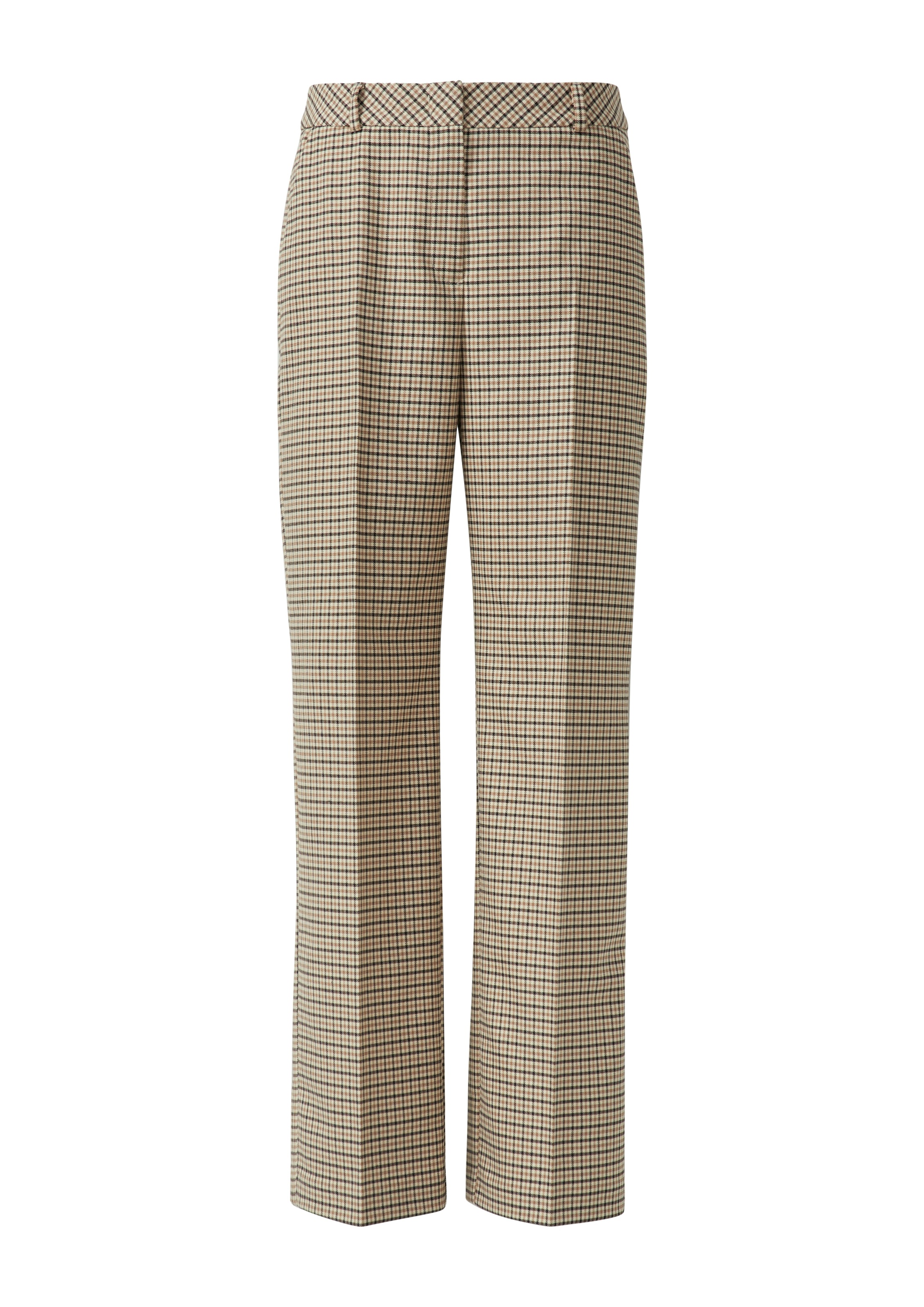 Comma Stoffhose  mit Karo Muster