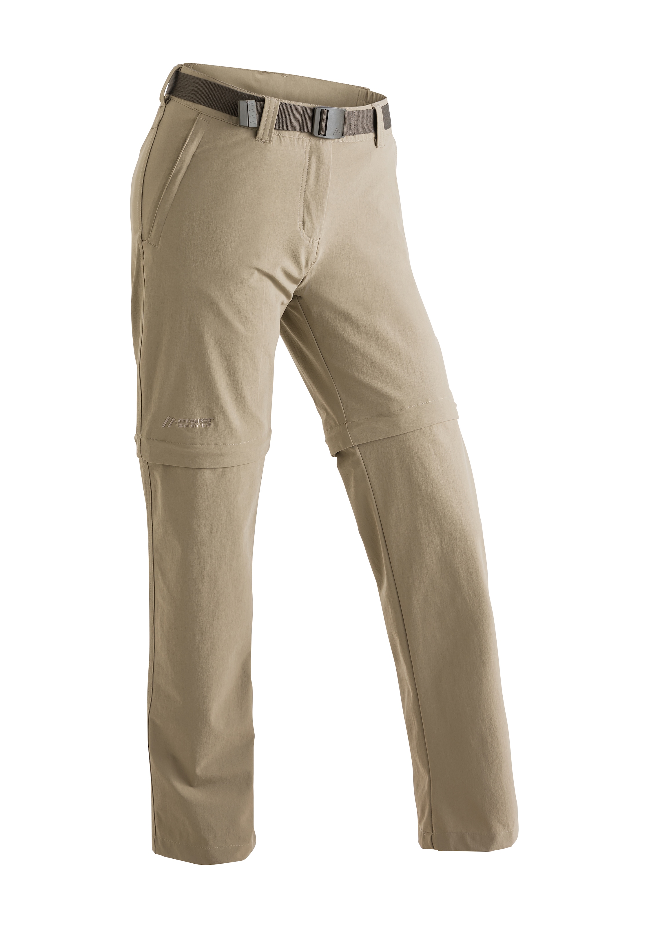 Maier Sports Pantalon de plein air »Nata 2«  Damen Zip-Off Wanderhose, atmungsaktive Trekkinghose, Regular Fit
