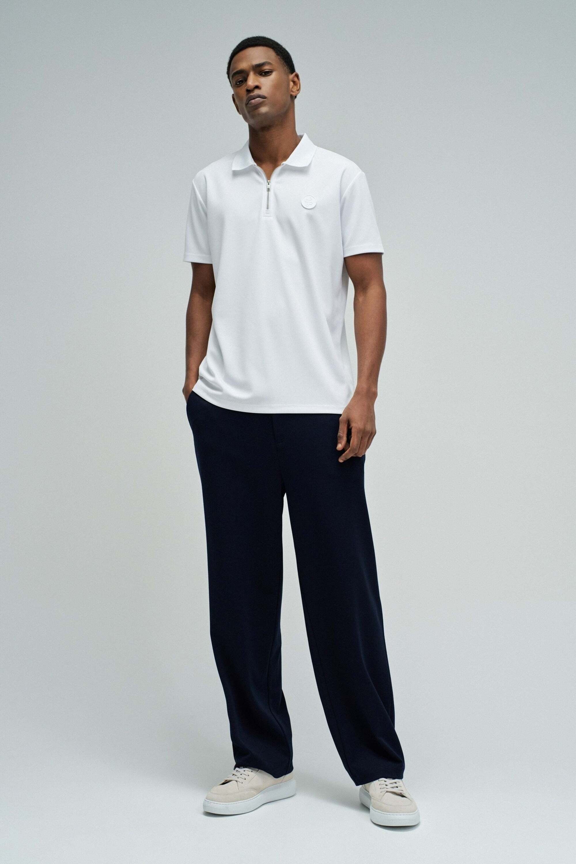 Salsa Poloshirt »Salsa Jeans Polo Pique Structure And Zip«