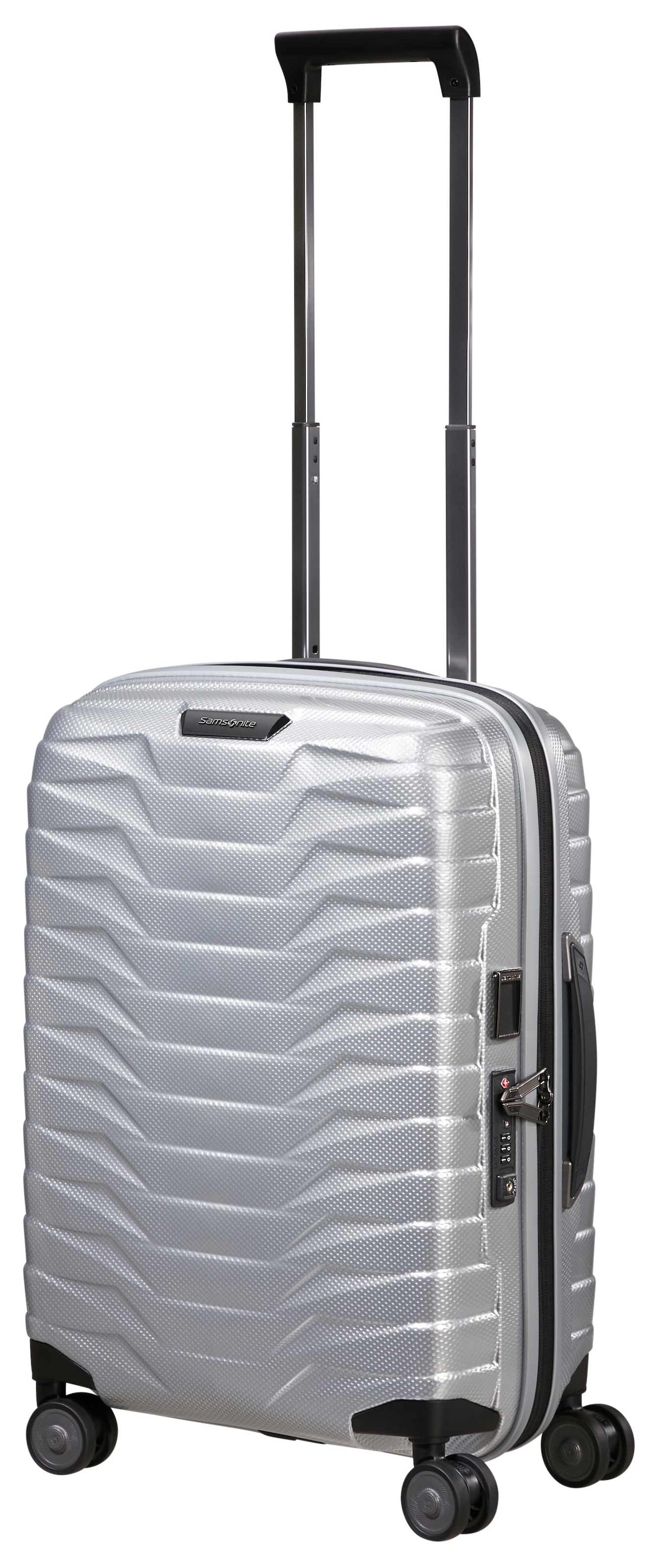 Samsonite Trolley à coque dure »PROXIS, verschiedene Farben« 40 litre 4 Rollen en polypropylène, poignée de transport en haut et sur le côté
