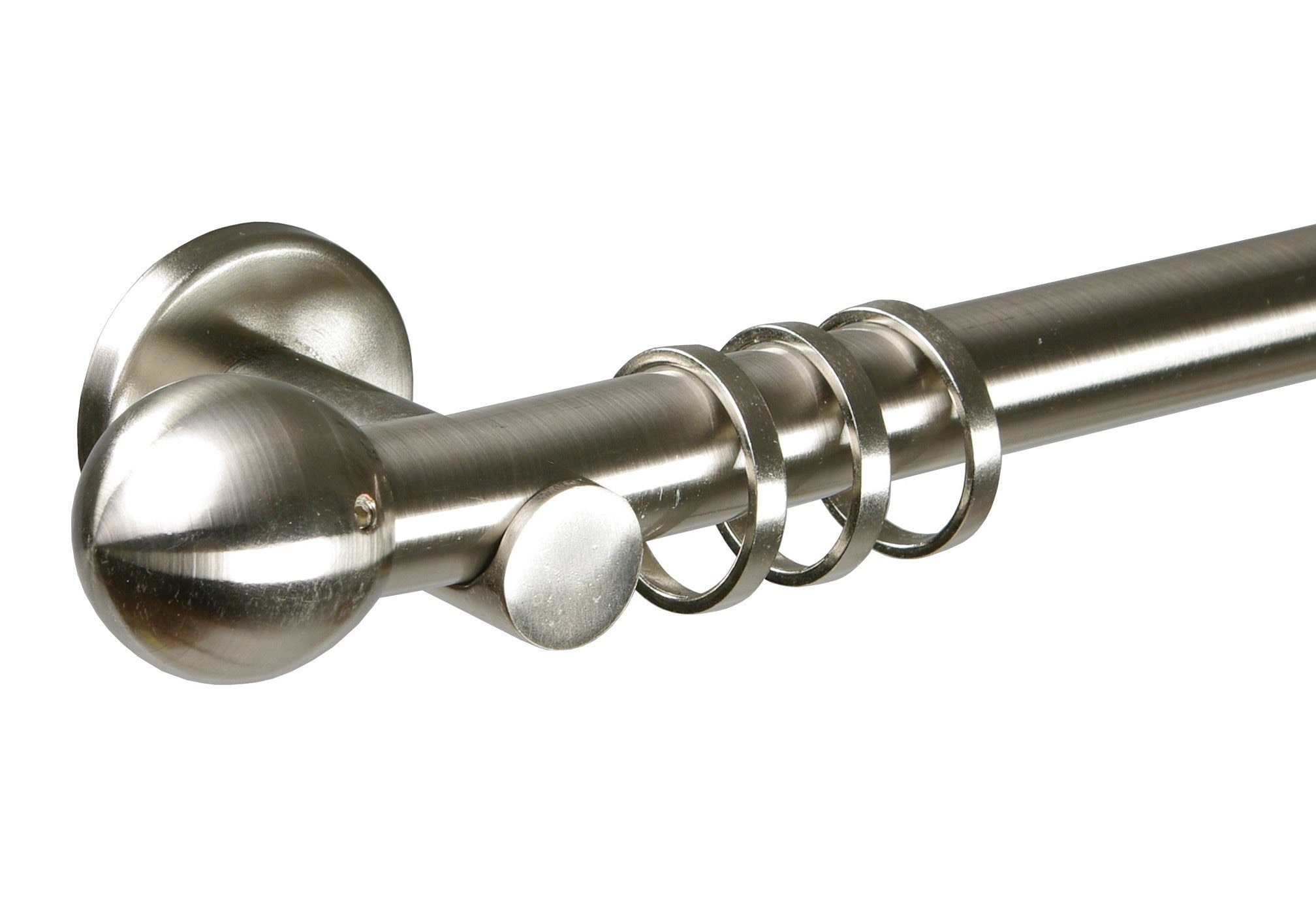 Liedeco Tringle à rideaux Ø 20 mm Fixmass