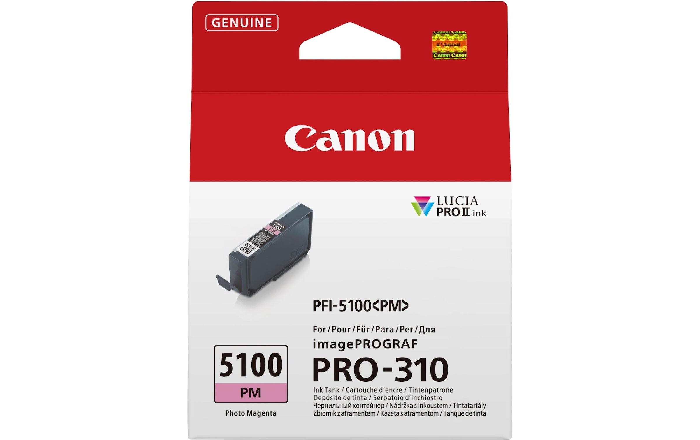 Canon Cartouche d'encre »PFI-5100PM Photo Magenta«