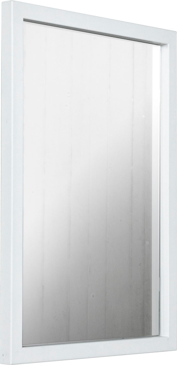 Spinder Design Miroir mural »SENZA« Métal, largeur 40 cm, fixation horizontale et verticale possible