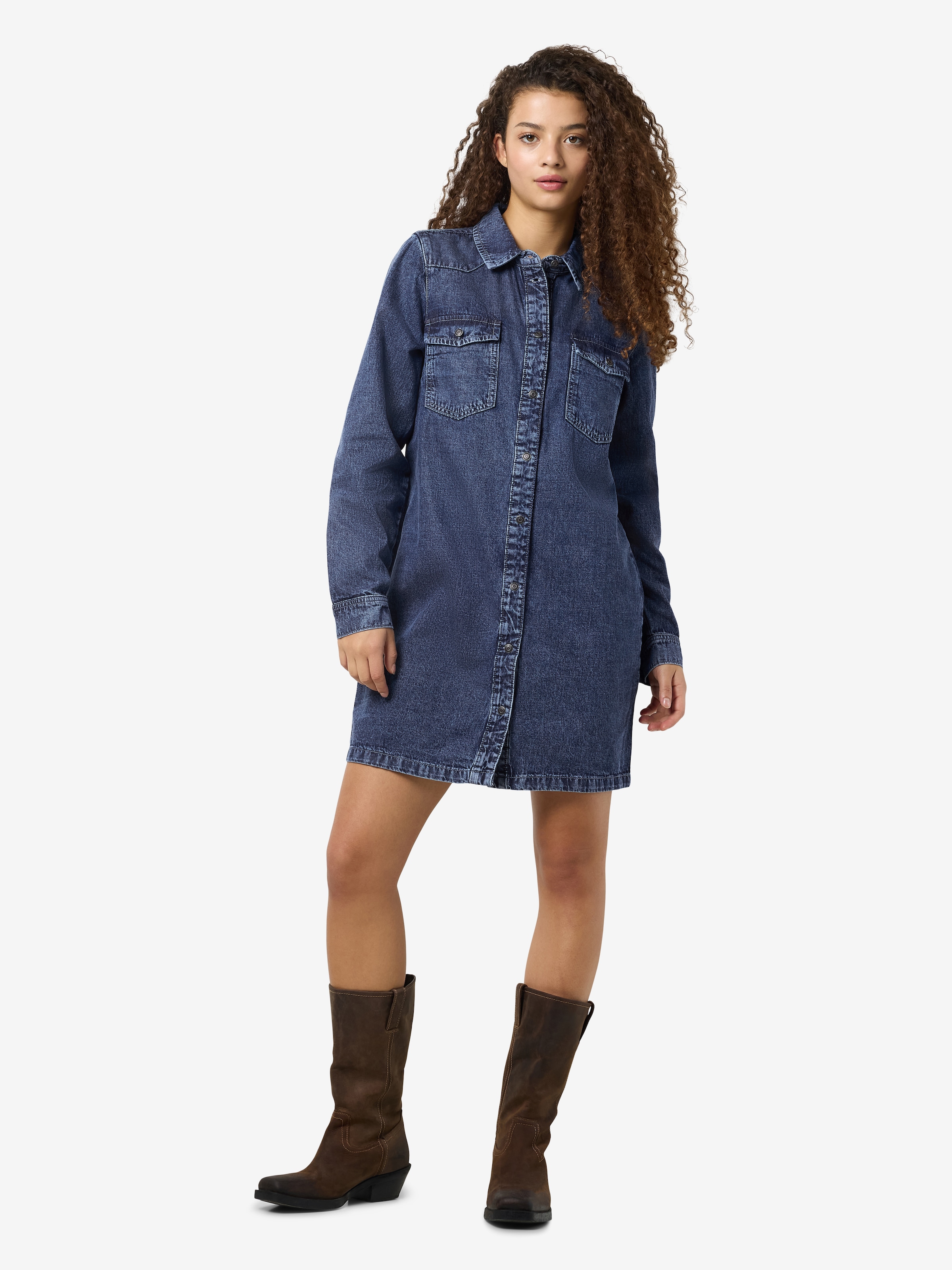 Noisy may Robe en jean »NMNEW SIGNE L/S DENIM DRESS VI002MB LX«