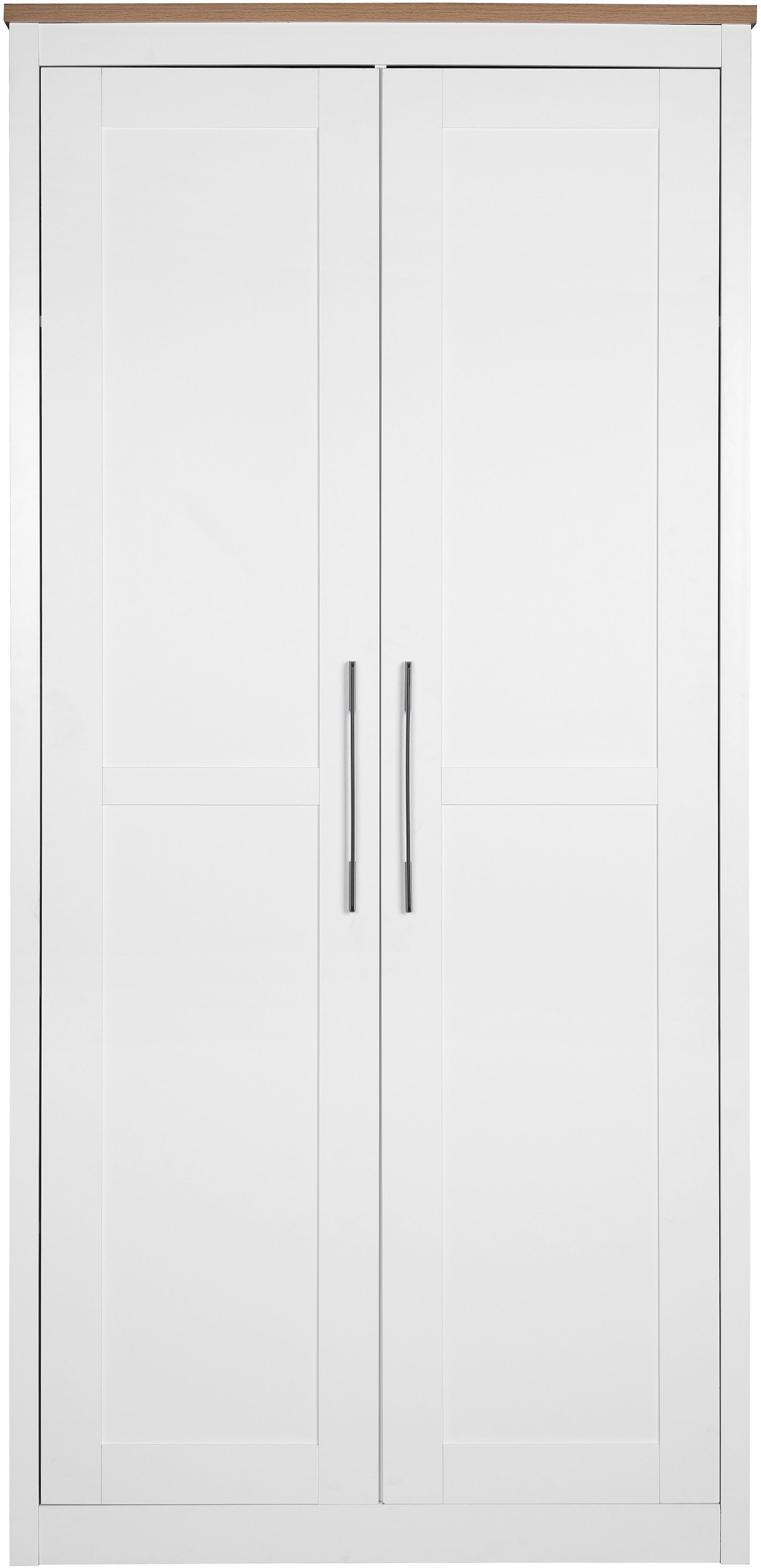 GOODproduct Armoires à vêtements »Büsum Schlafzimmer Schrank« stabile robuste Bauweise mit optimaler Aufteilung,  Schlafzimmerschrank Landhaus Design Garderobe Schrank Bestseller