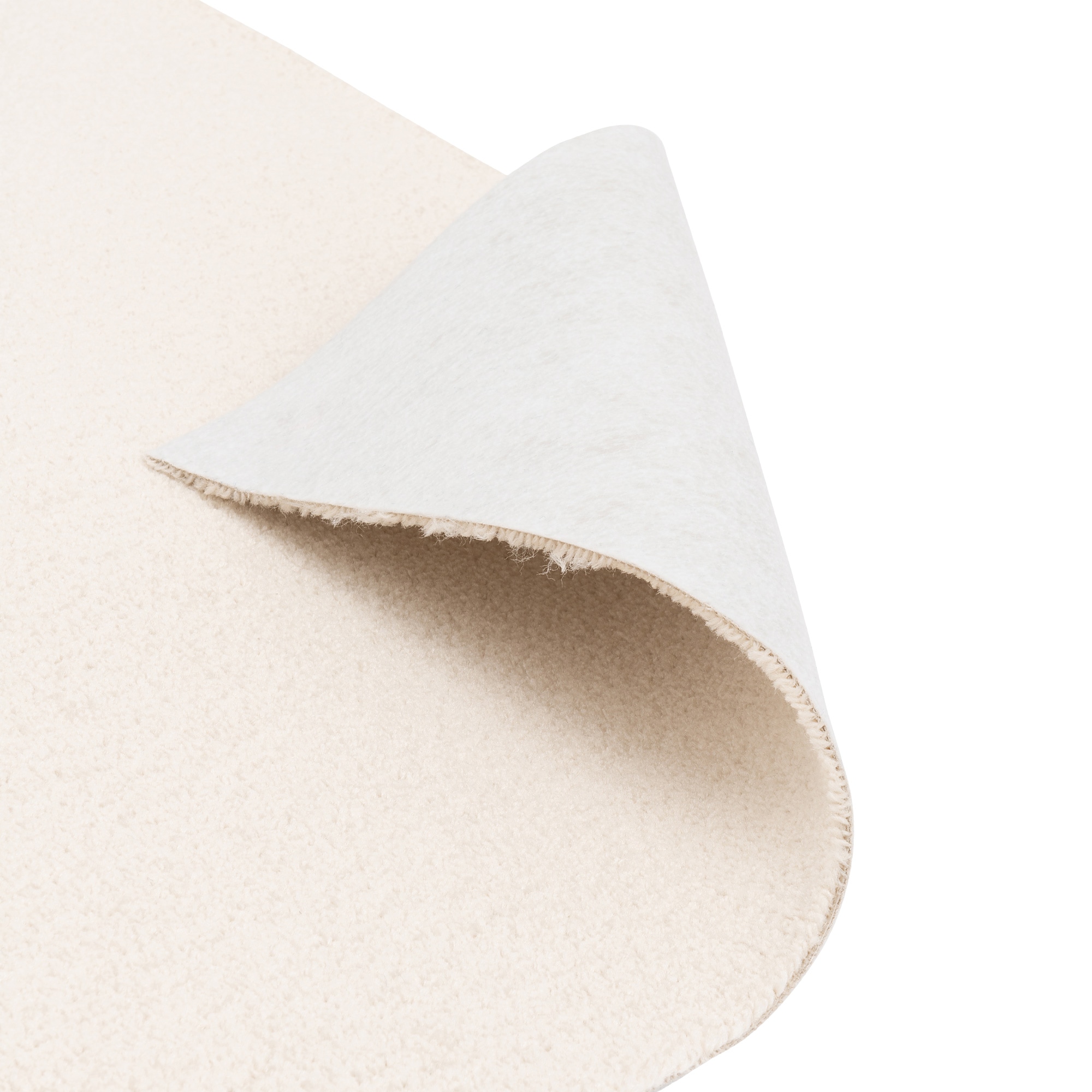 my home Teppichboden »Zephyra, Schlinge, Made in Netherlands« rechteckig 8 mm Höhe Uni Farben, Breite 400 cm, strapazierfähig, Wohnzimmer, Schlafzimmer