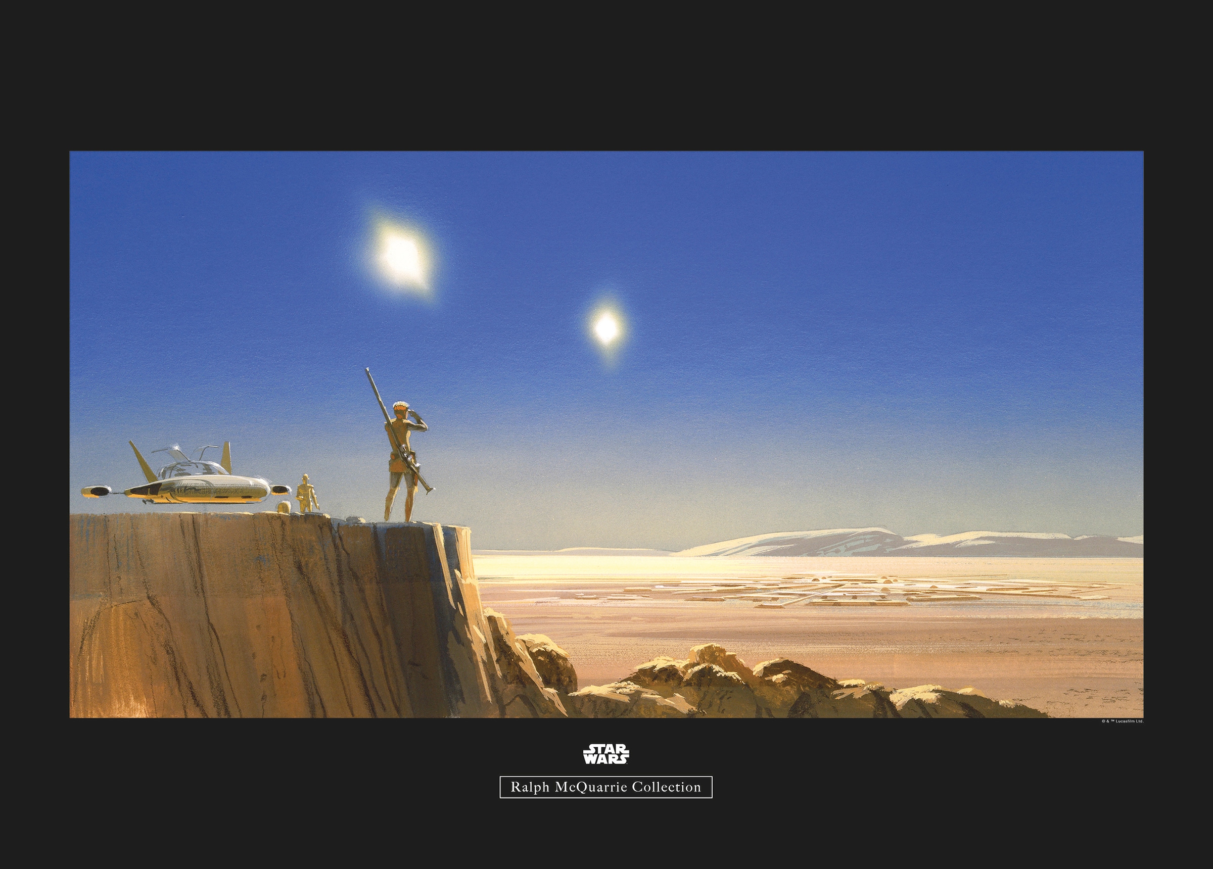 Komar Image »Star Wars Classic RMQ Mos Eisley Edge« 1 cuis tlg. Wandbild zur Dekoration im Kinderzimmer - ohne Rahmen