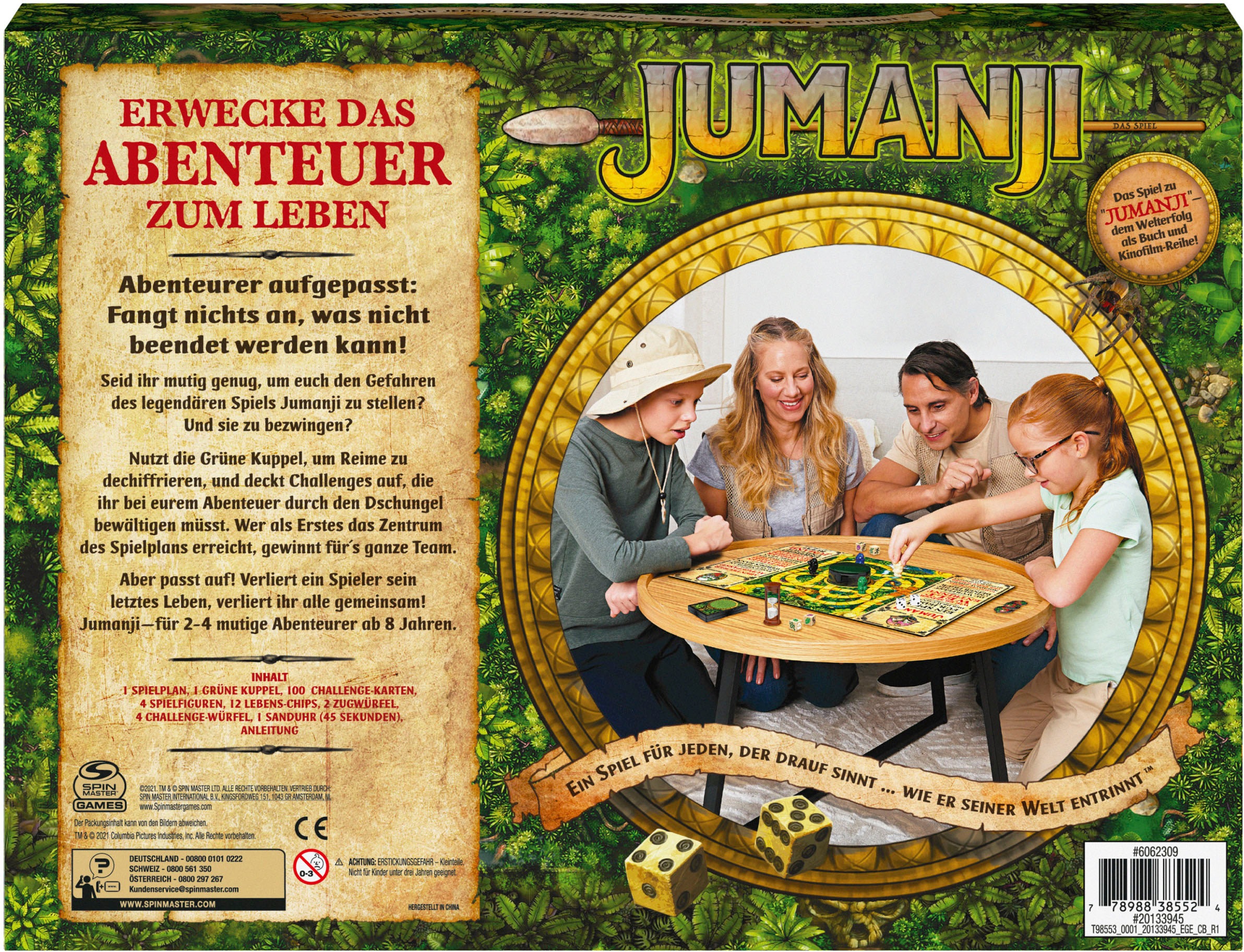 Spin Master Spiel »Jumanji (Standardversion)«