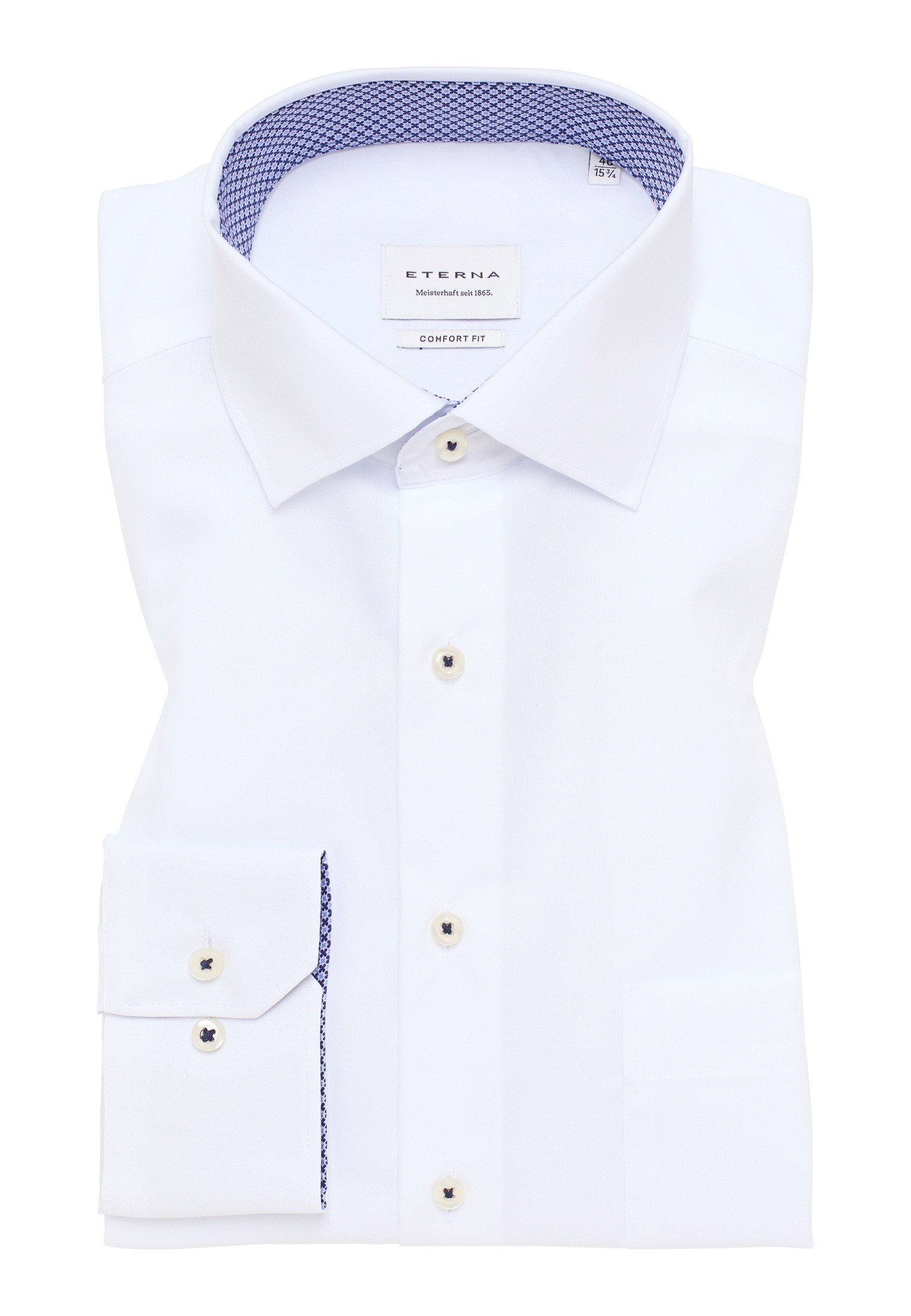 Eterna Chemise à manches longues »COMFORT FIT« NON IRON (bügelfrei)