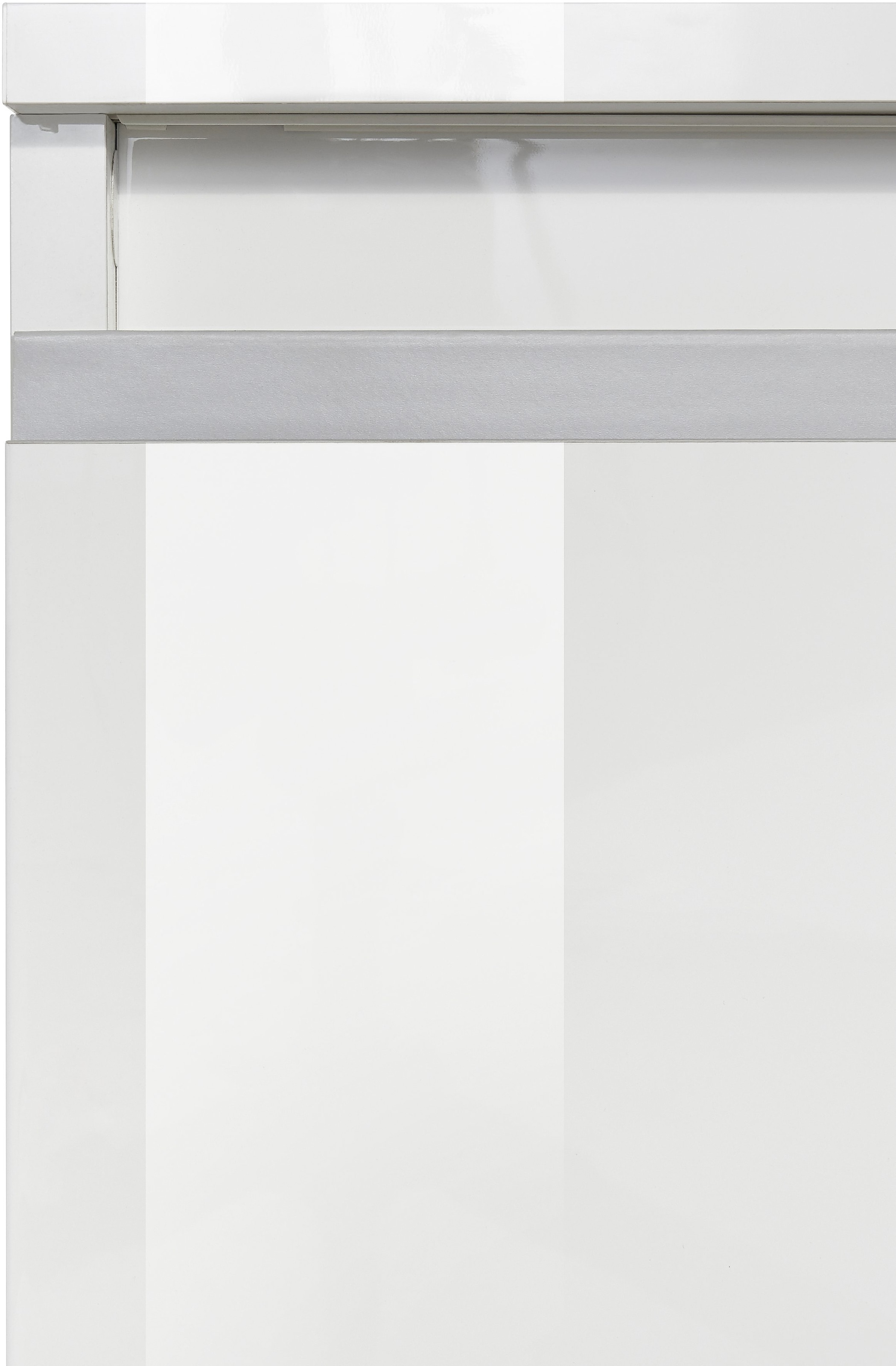 INOSIGN Sideboard »Magic, Kommode, Schrank, Stauraumschrank« mit 2 Türen und 3 Schubkästen Hochglanz lackiert (B/T/H) 240x40x80 cm