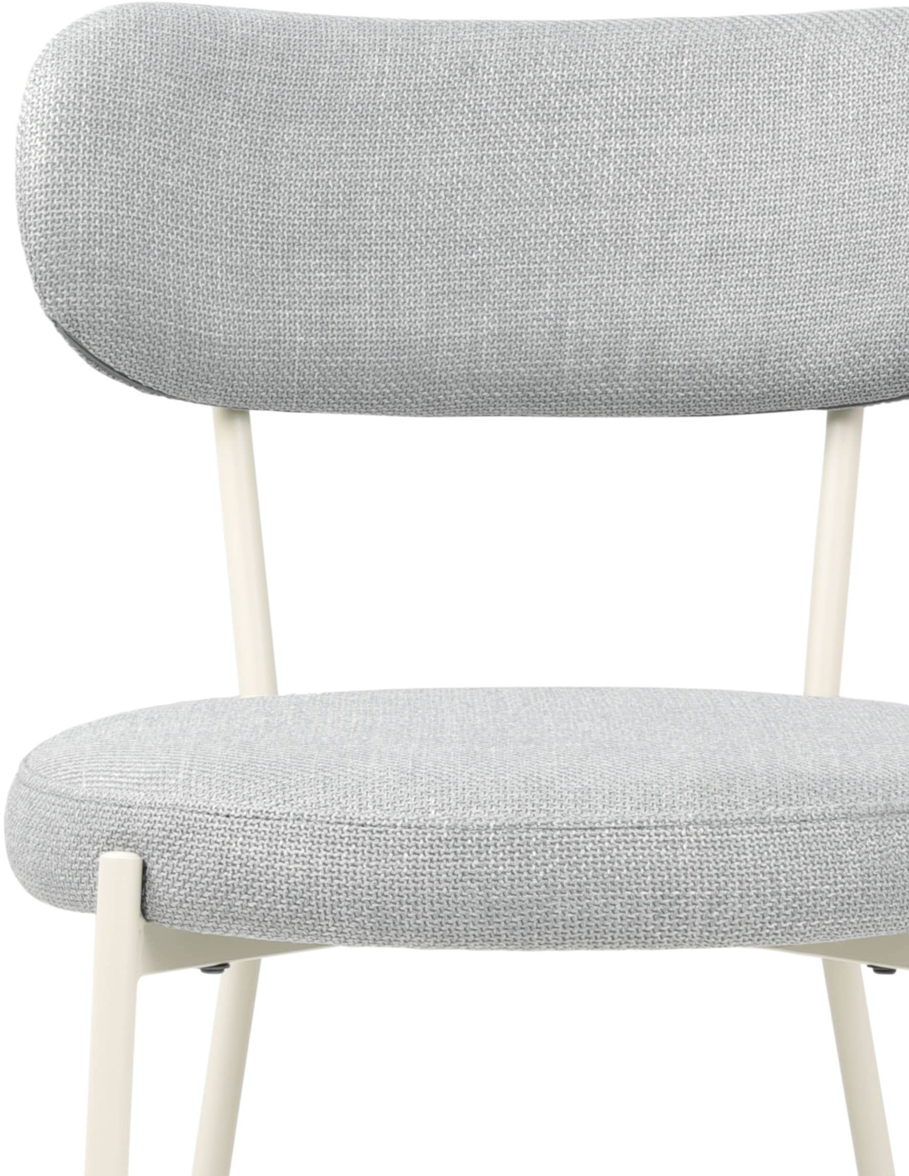 TOM TAILOR HOME 4-Fussstuhl »SOFT PAD CHAIR« (Set) 2 Stk.Esszimmerstuhl, 4-Fussgestell, mit Rückenausschnitt