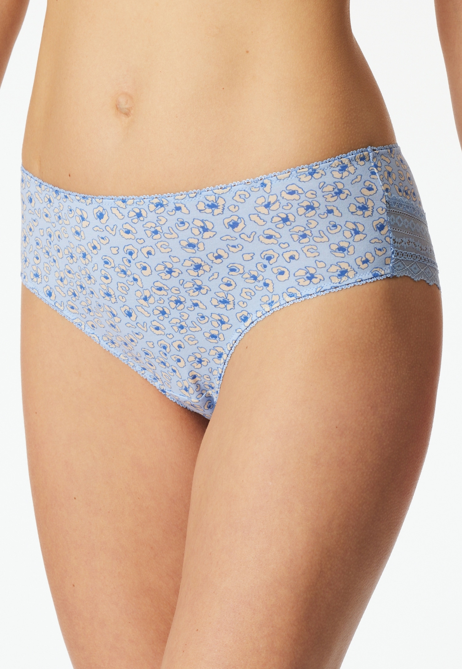 Schiesser Brasilslip »Modern Multipacks« Spitzenbänder, Single-Jersey, Baumwollmischung