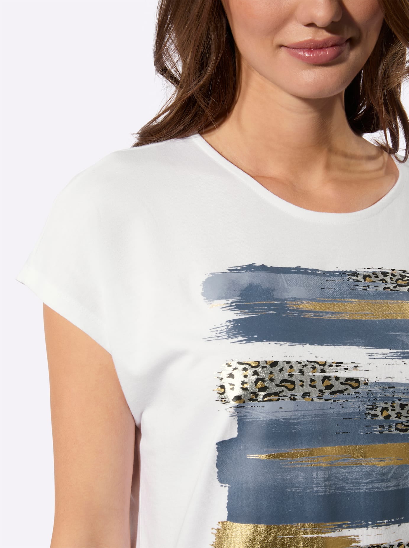 Inspirationen Shirt à col rond »Shirt« 1 pièces