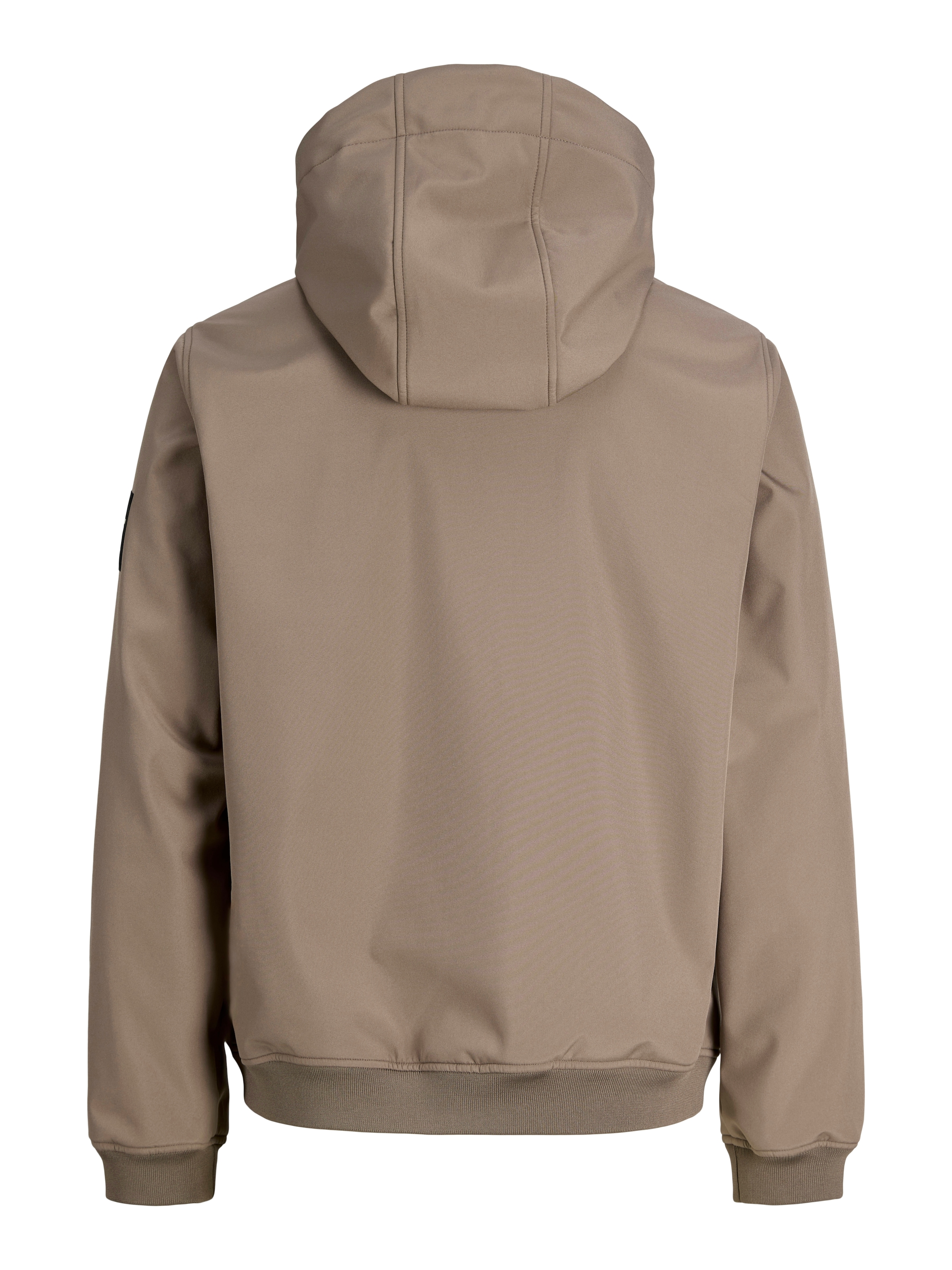 Jack & Jones Softshelljacke »JJEBASIC mit wasserabweisender Funktion« mit Kapuze Kunstfaser, regular fit