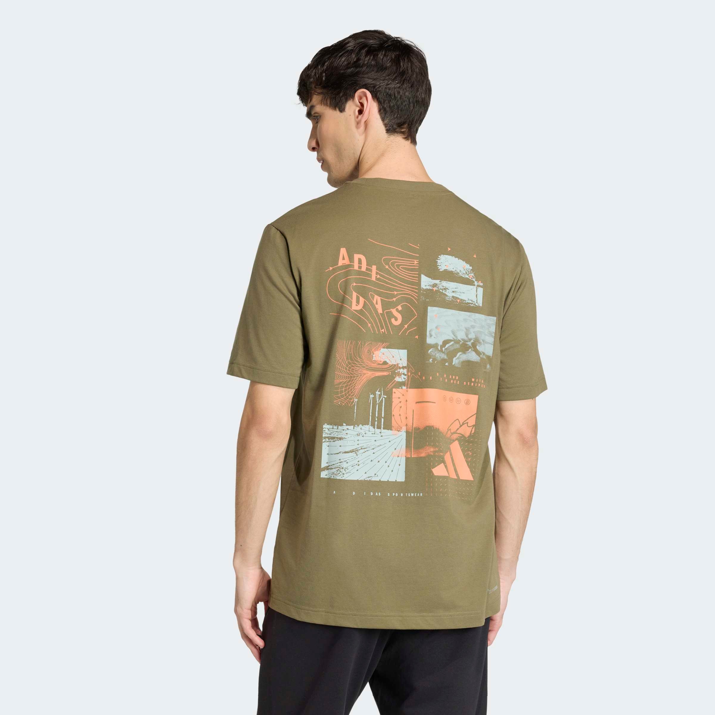 adidas Sportswear T-shirt »CLIMACOOL CITY TECH ILLUSTRATION GRAFIK«